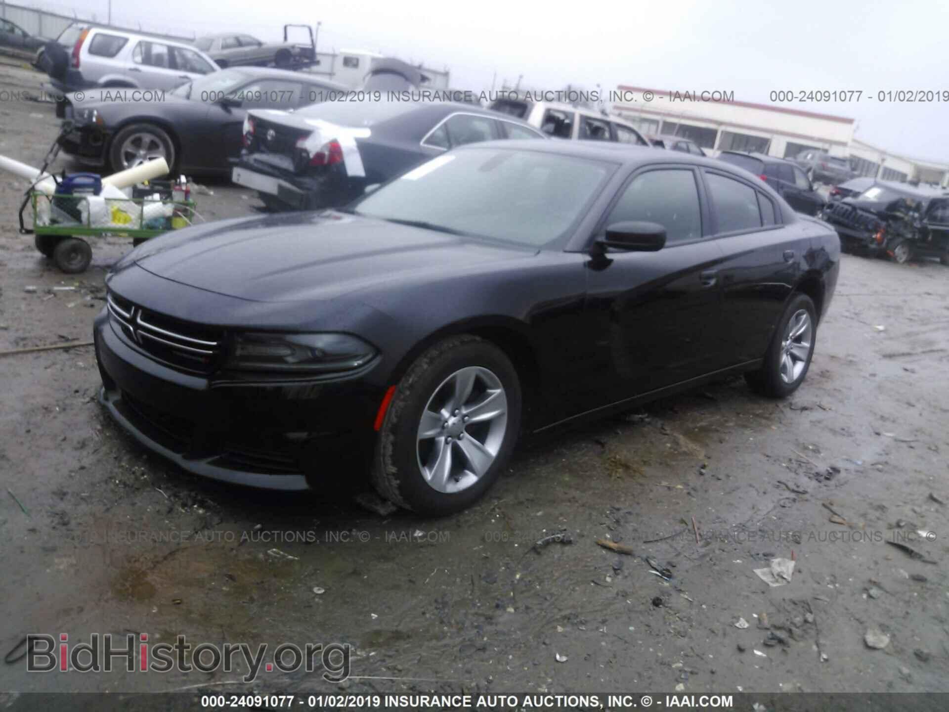 2015 DODGE CHARGER - VIN: 2C3CDXBG1FH866836 - Фото 2