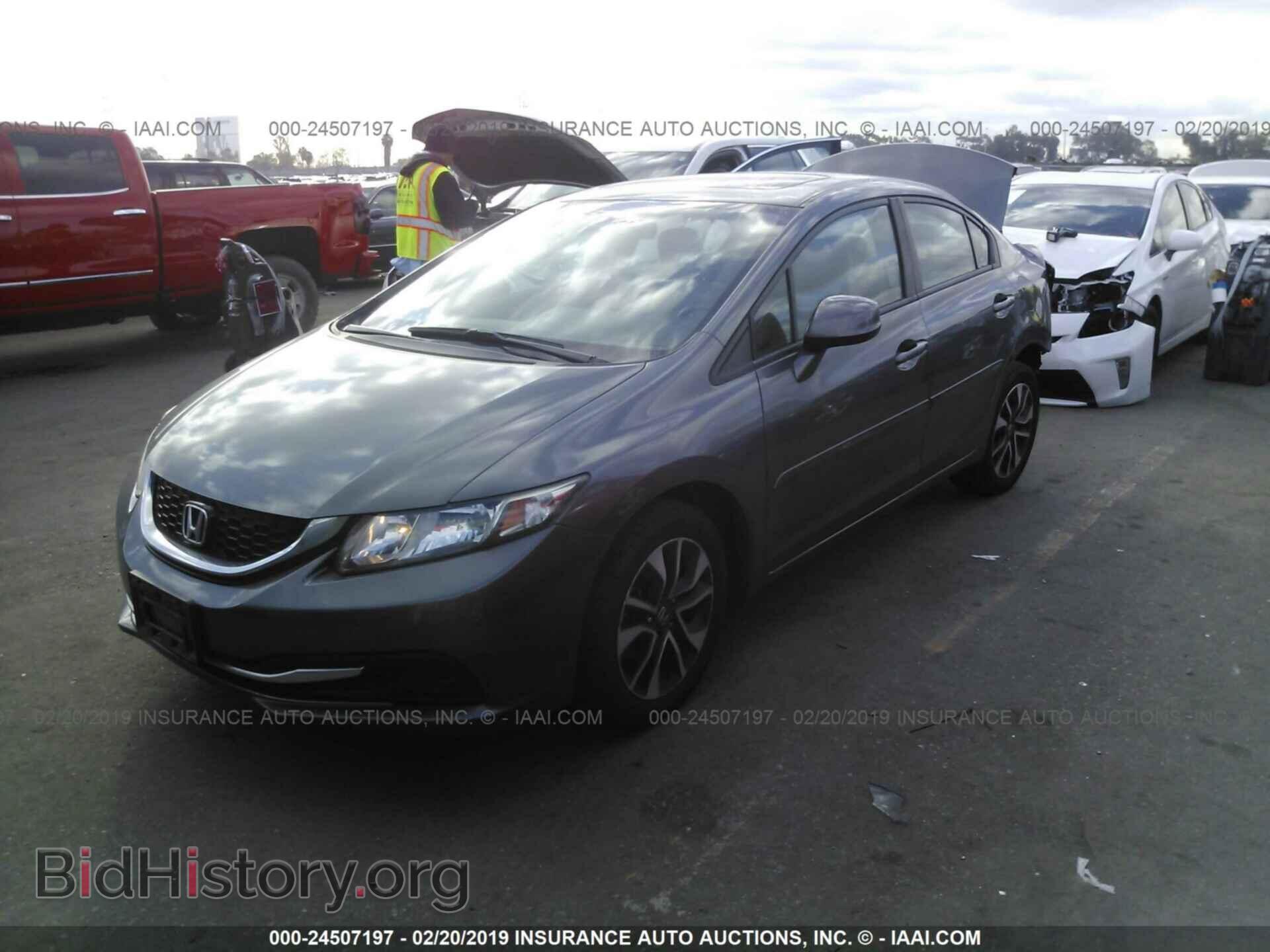 2013 HONDA CIVIC - VIN: 19XFB2F84DE252201 - Фото 2