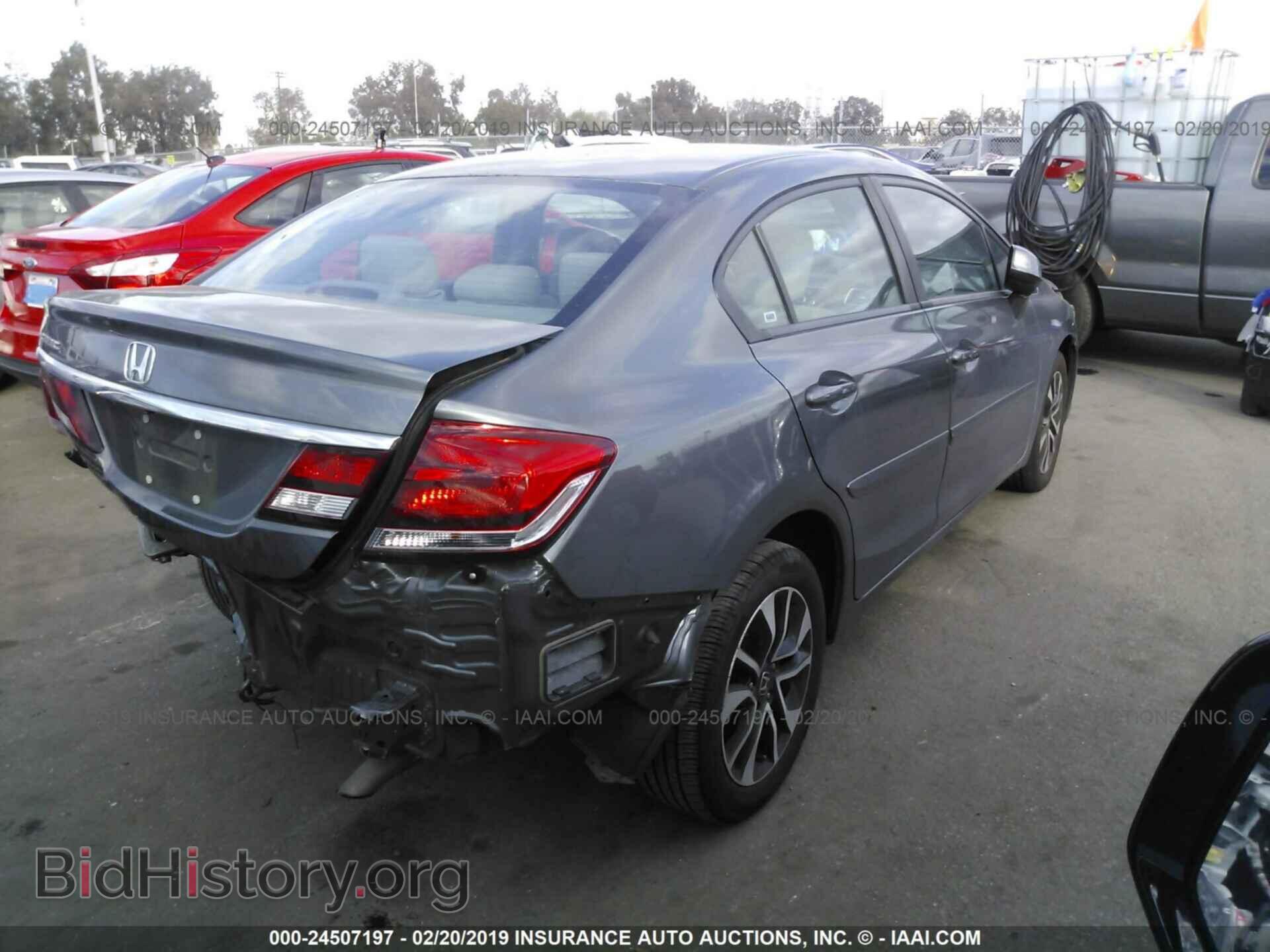 2013 HONDA CIVIC - VIN: 19XFB2F84DE252201 - Фото 4
