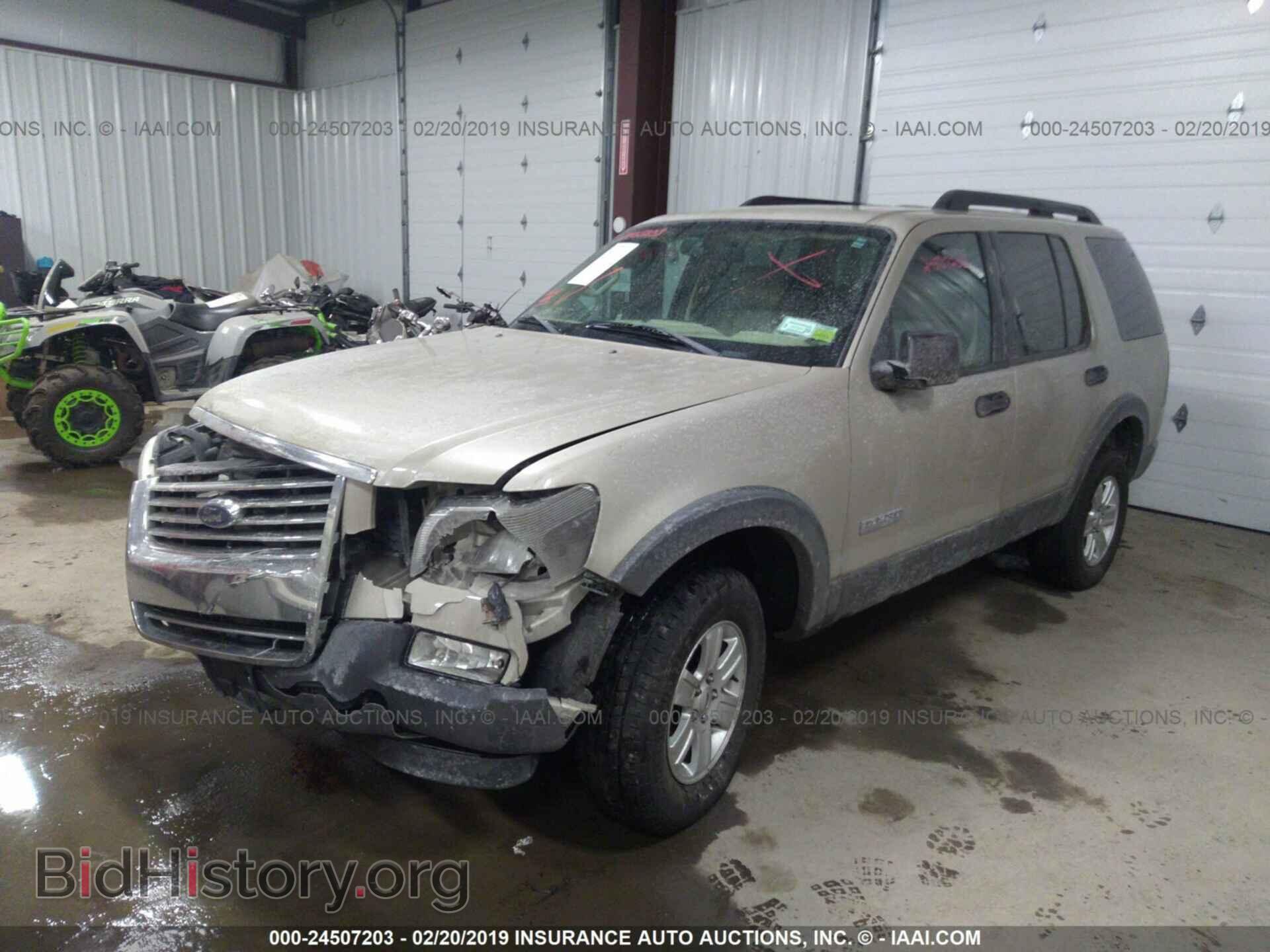 2006 FORD EXPLORER - VIN: 1FMEU73E16ZA11051 - Фото 2