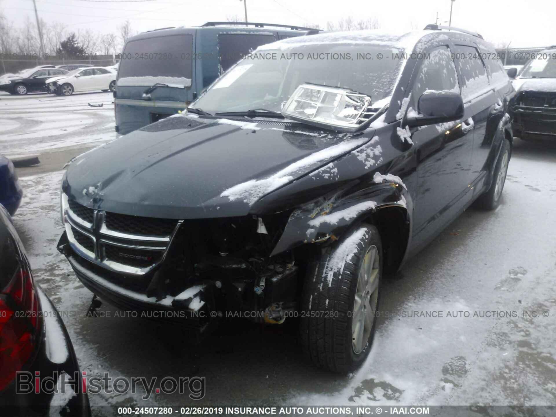 2012 DODGE JOURNEY - VIN: 3C4PDCDGXCT257072 - Фото 2