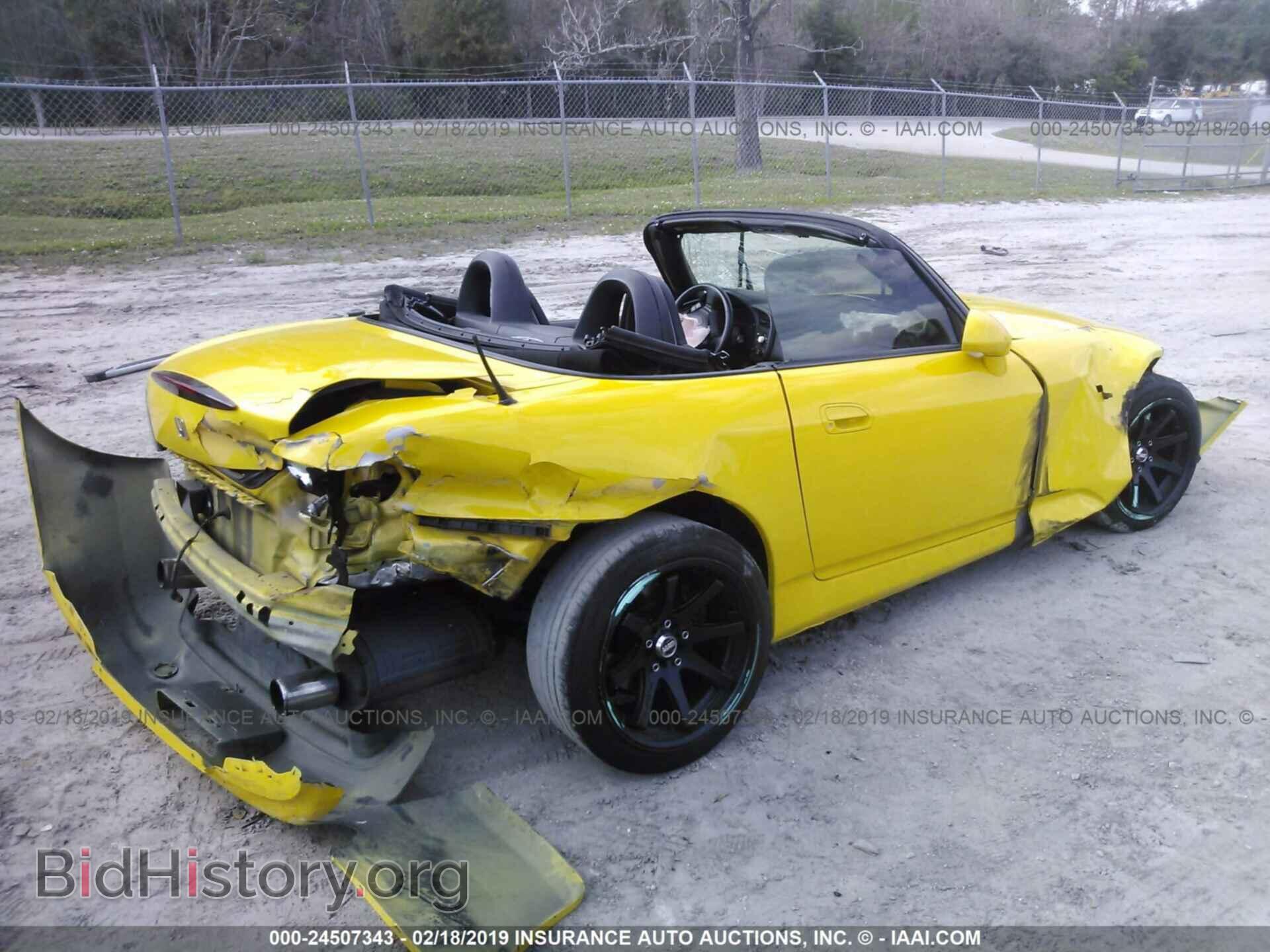 2001 HONDA S2000 - VIN: JHMAP11401T002045 - Фото 4