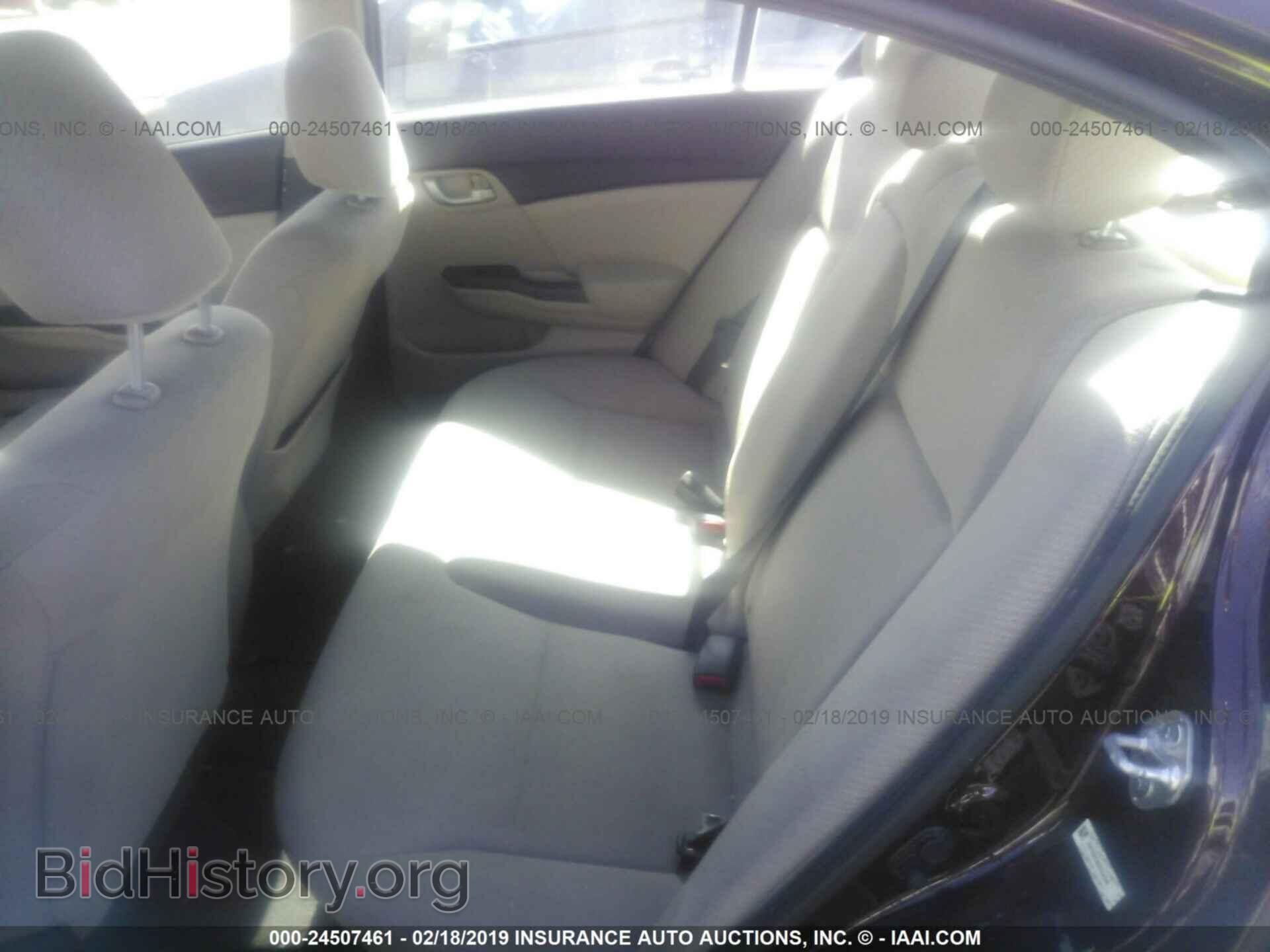 2013 HONDA CIVIC - VIN: 19XFB2F56DE254330 - Фото 8