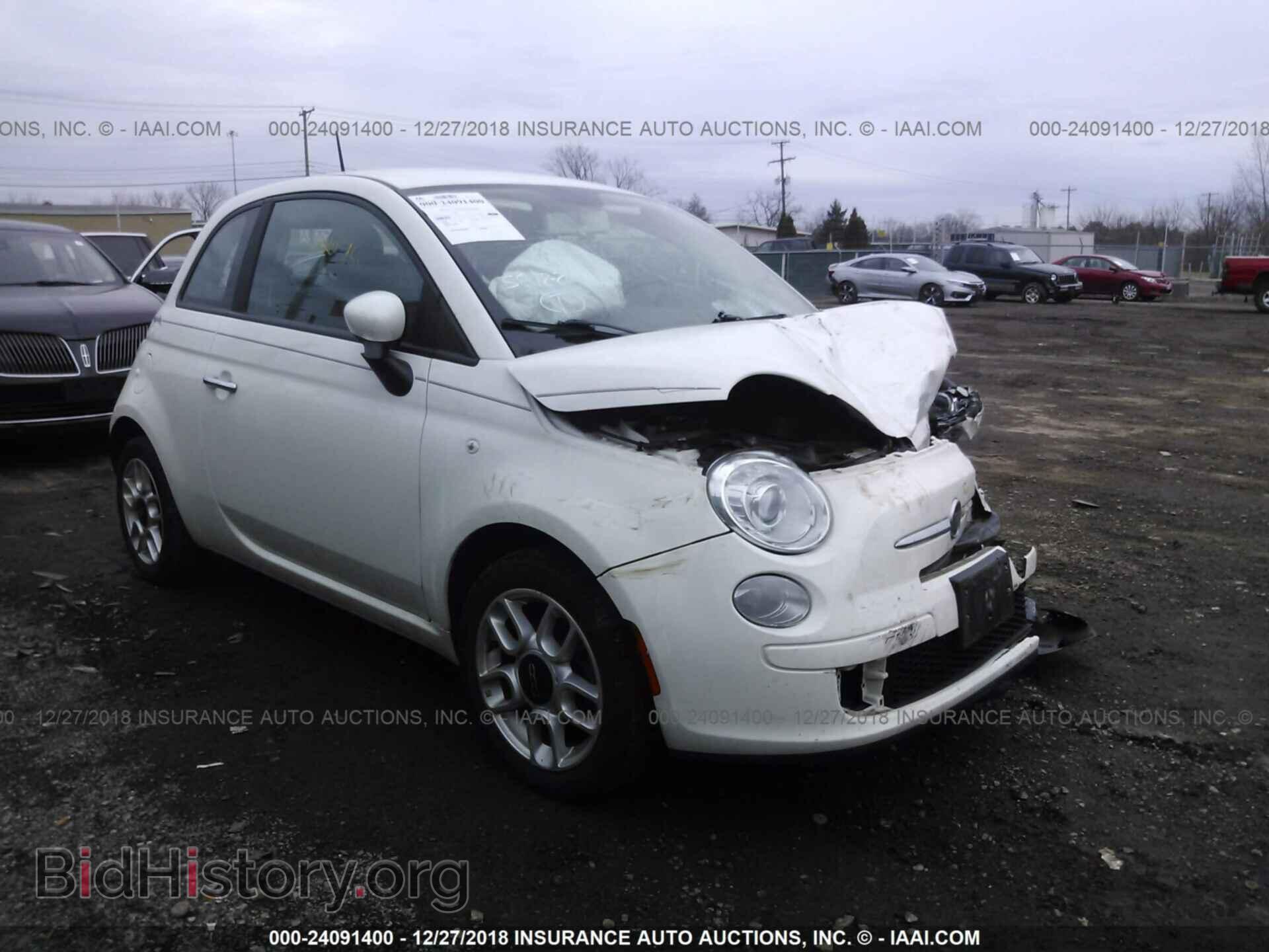 Photo 3C3CFFAR4CT299077 - FIAT 500 2012