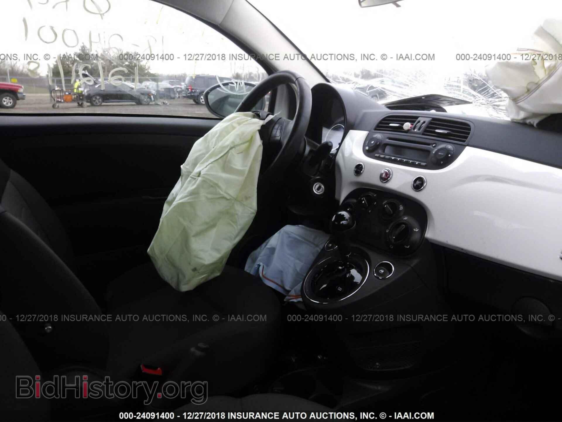 2012 FIAT 500 - VIN: 3C3CFFAR4CT299077 - Фото 5