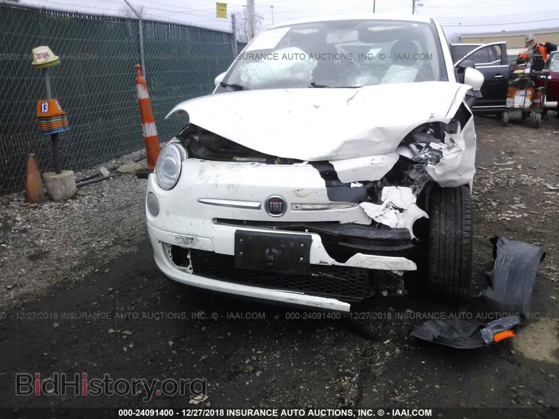 2012 FIAT 500 - VIN: 3C3CFFAR4CT299077 - Фото 6