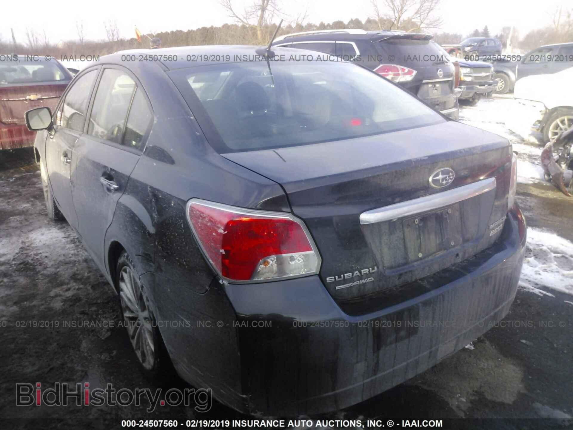 2014 SUBARU IMPREZA - VIN: JF1GJAK63EH025394 - Фото 3