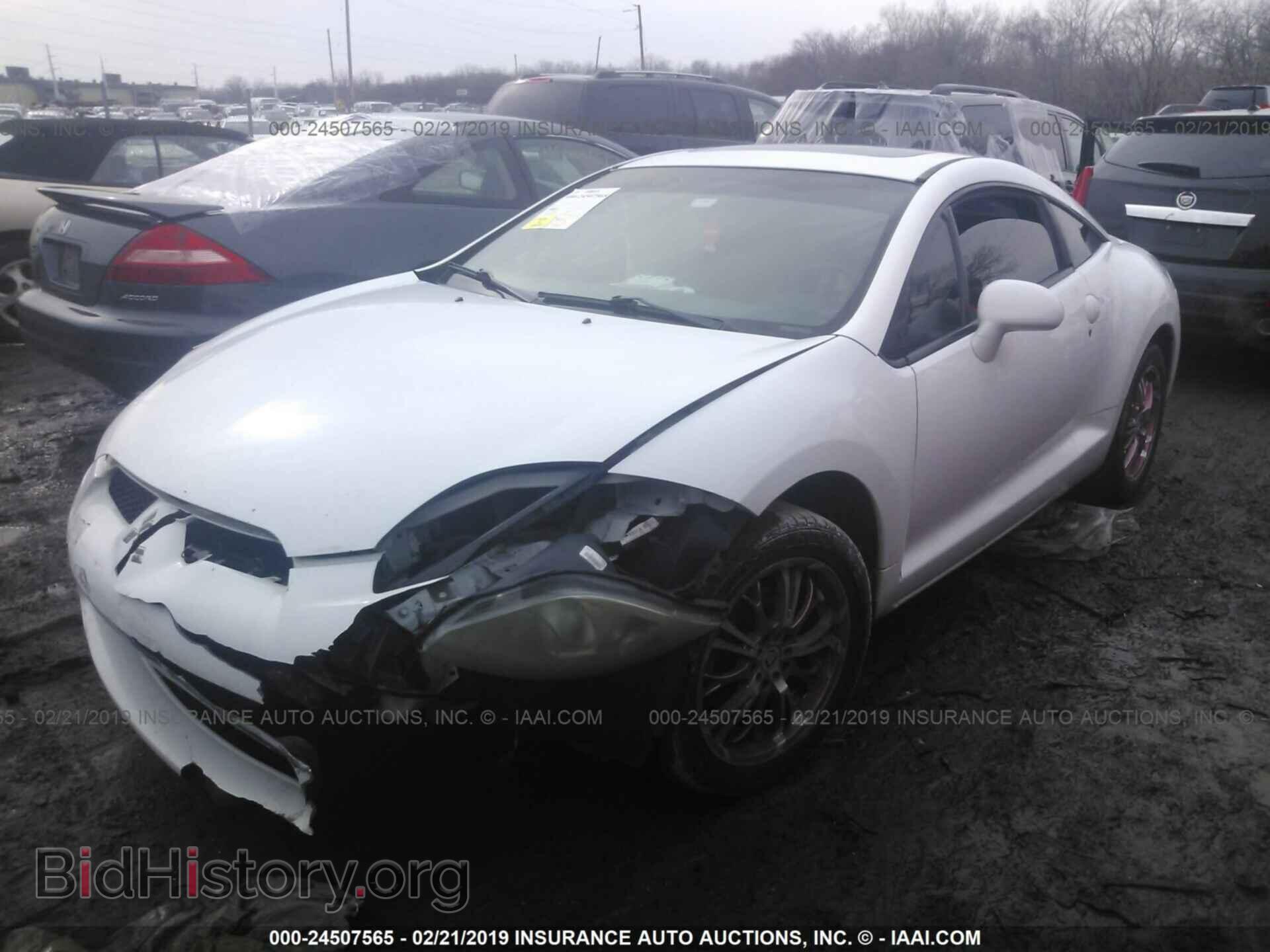 2008 MITSUBISHI ECLIPSE - VIN: 4A3AK24F28E005415 - Фото 2
