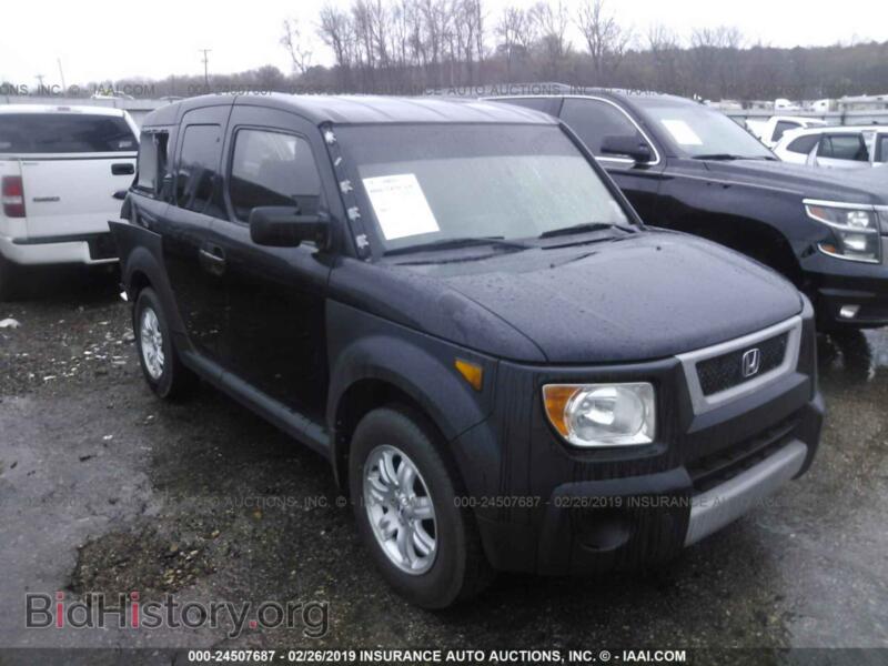 2006 Honda ELEMENT (VIN 5J6YH18636L016799) — фото 1 из 10, IAAI, повреждение: задняя часть