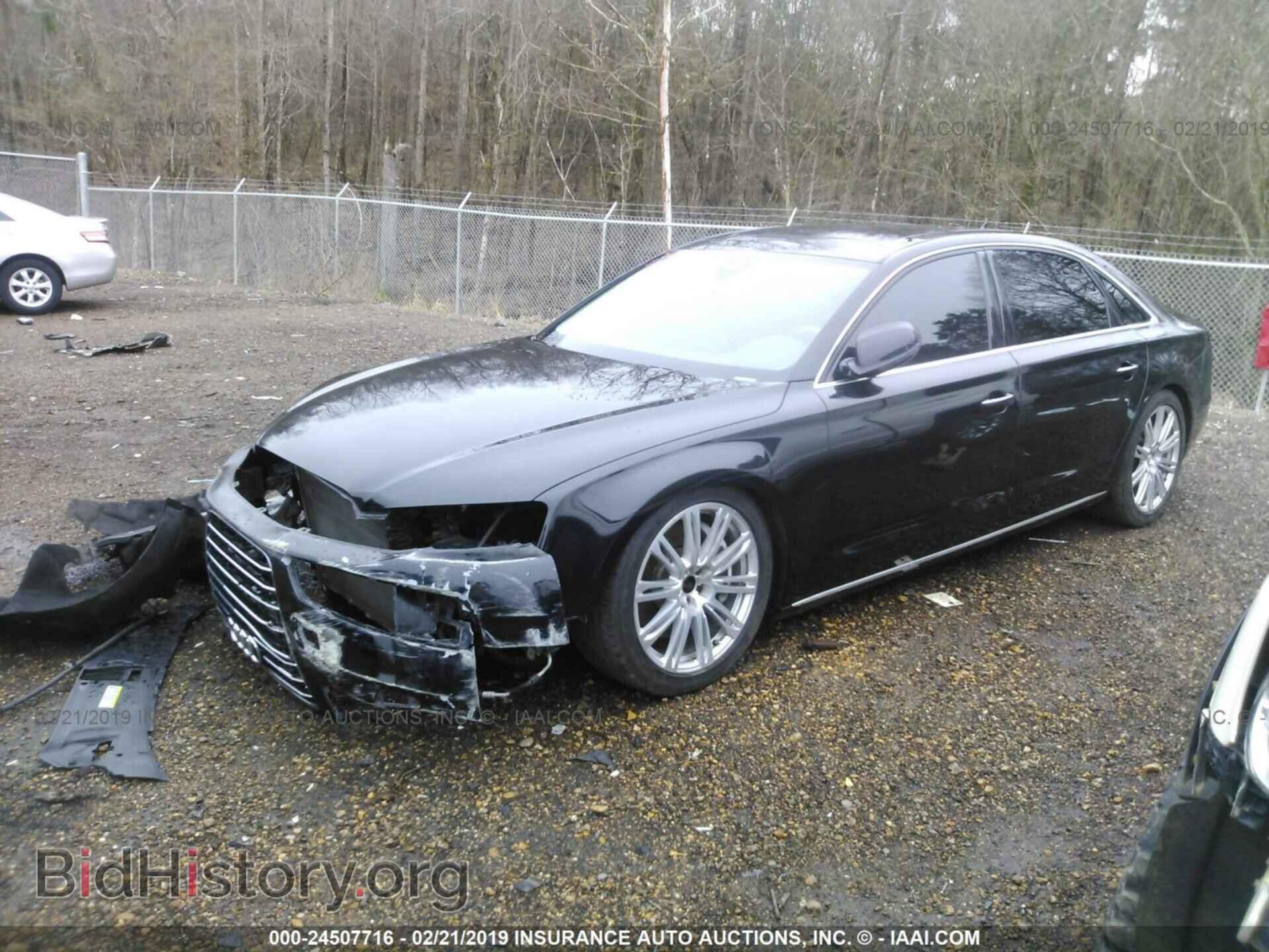 2011 AUDI A8 - VIN: WAURVAFDXBN019182 - Фото 2
