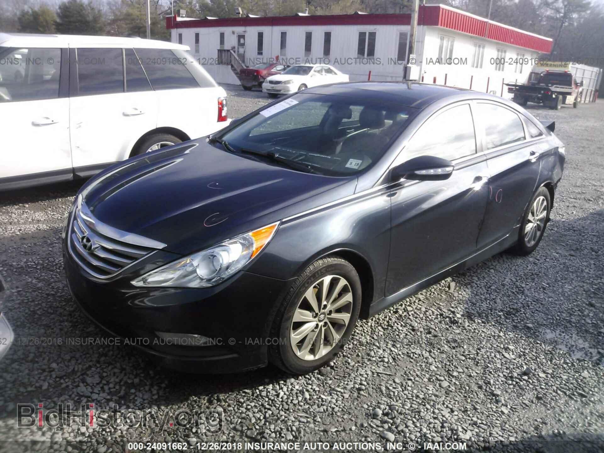 2014 HYUNDAI SONATA - VIN: 5NPEC4AC4EH942771 - Фото 2