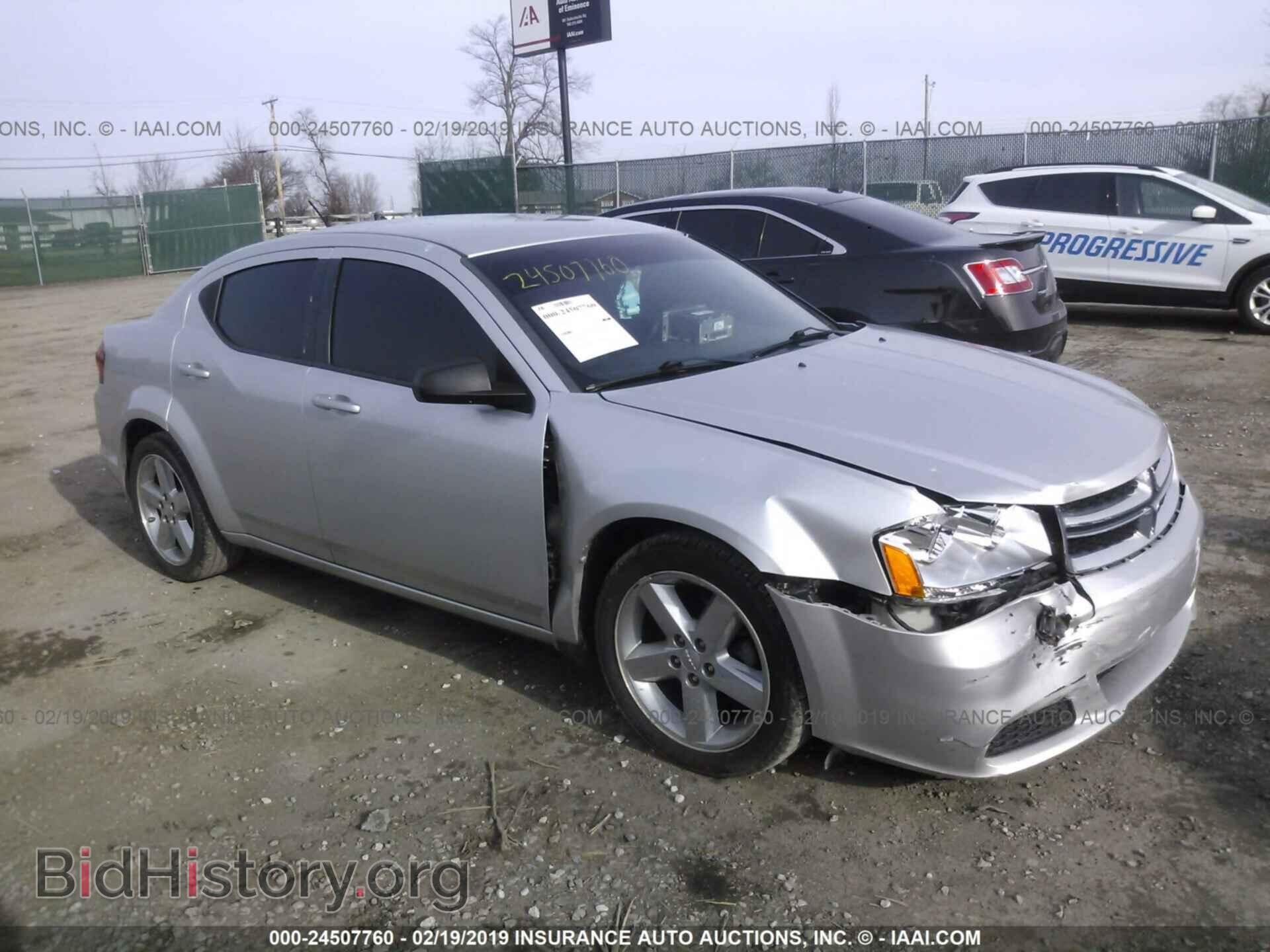 Фотография 1C3CDZAB3CN141372 - DODGE AVENGER 2012