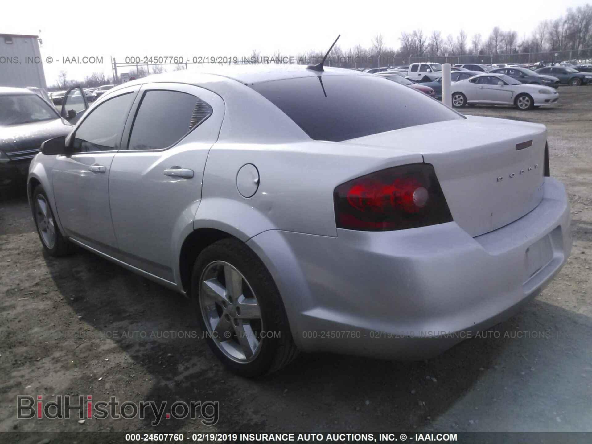 2012 DODGE AVENGER - VIN: 1C3CDZAB3CN141372 - Фото 3
