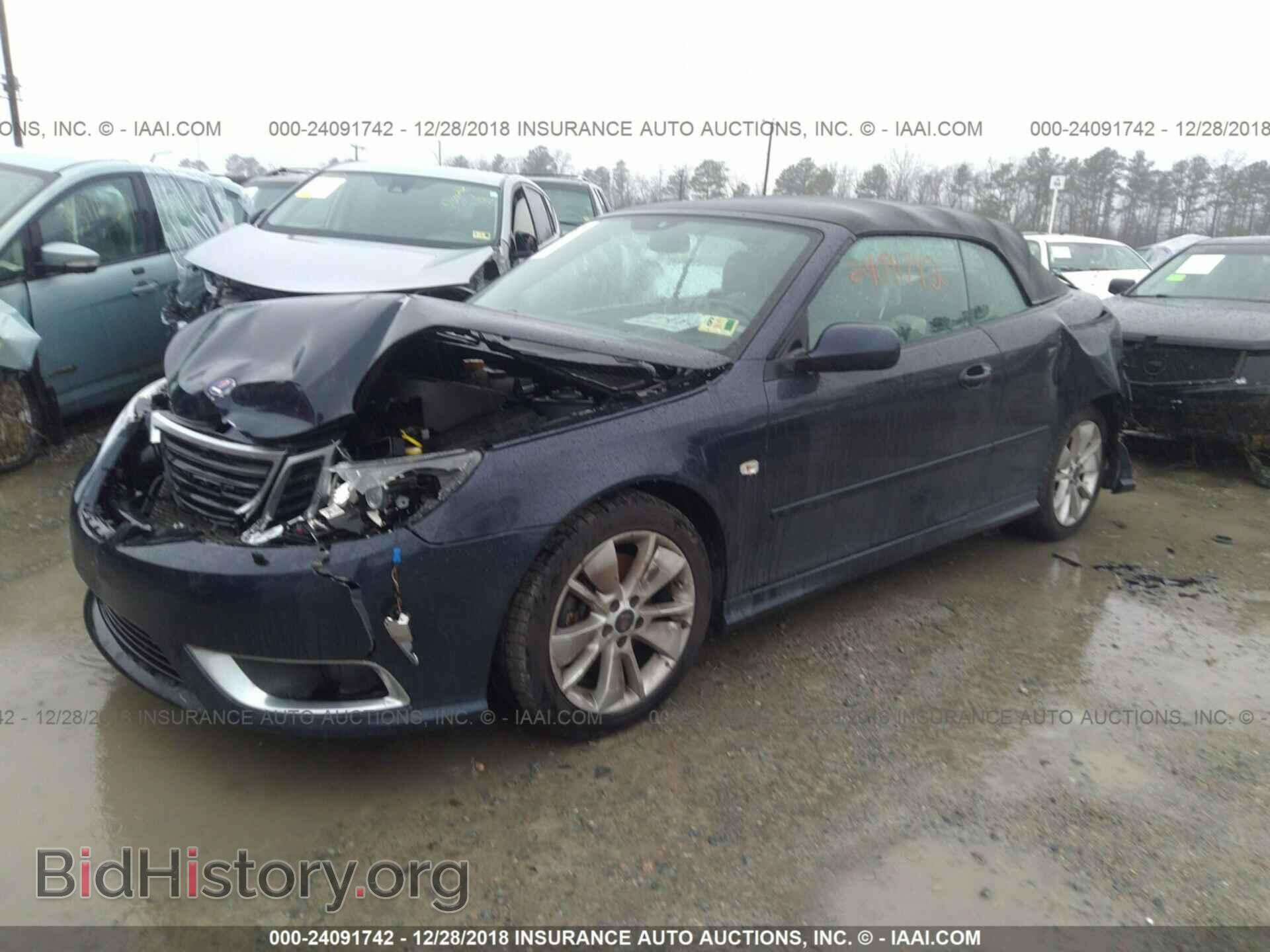 2010 SAAB 9-3 - VIN: YS3FC7CY5A1614252 - Фото 2