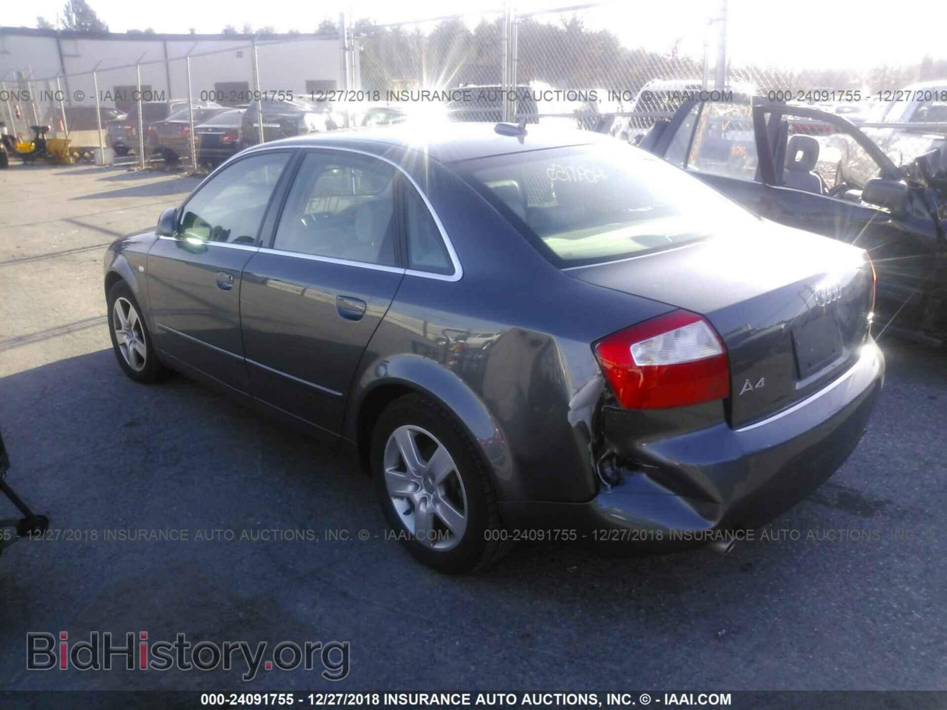 2005 AUDI A4 - VIN: WAULT68E25A048492 - Фото 3