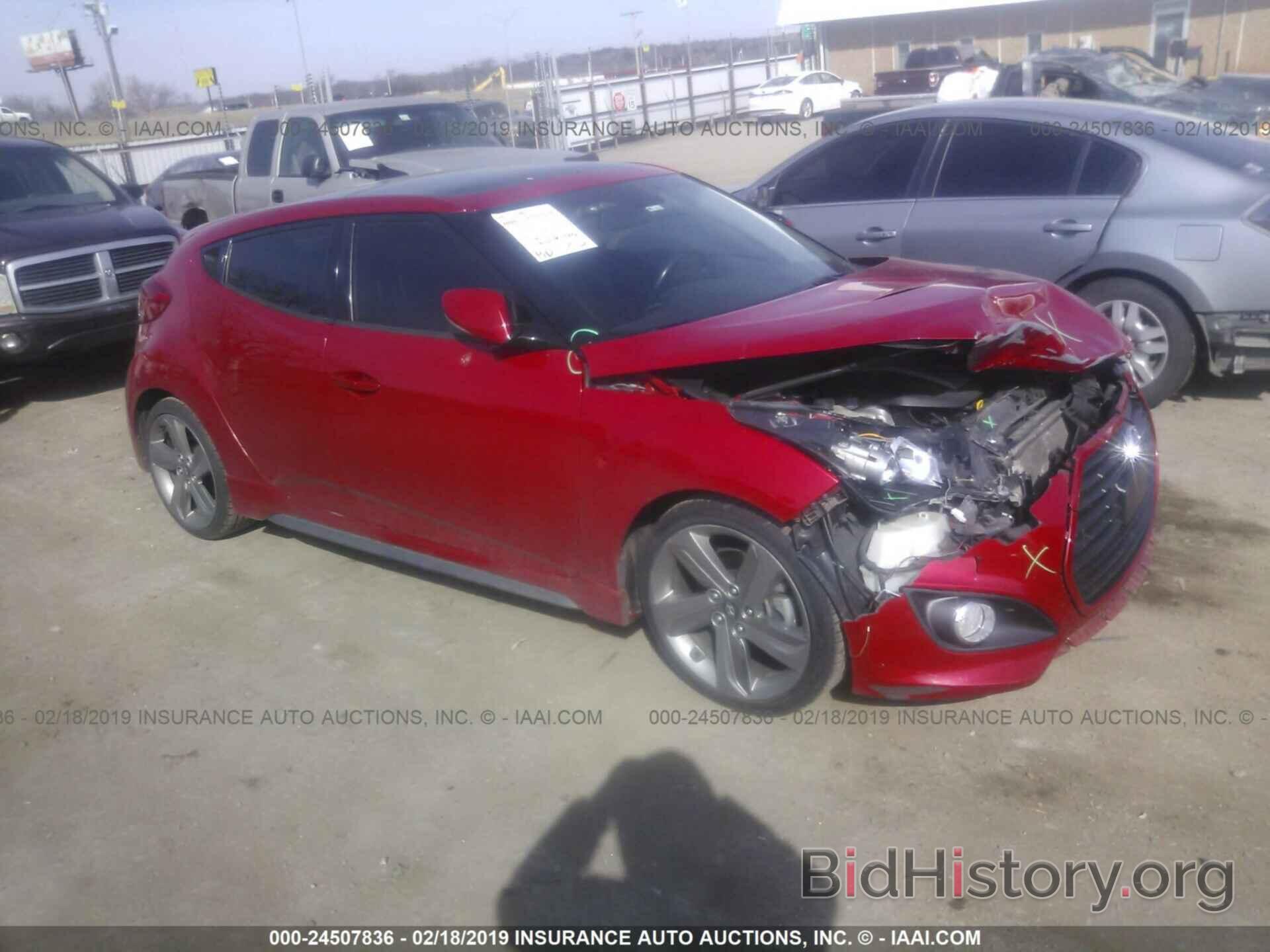 Photo KMHTC6AE3FU236091 - HYUNDAI VELOSTER 2015