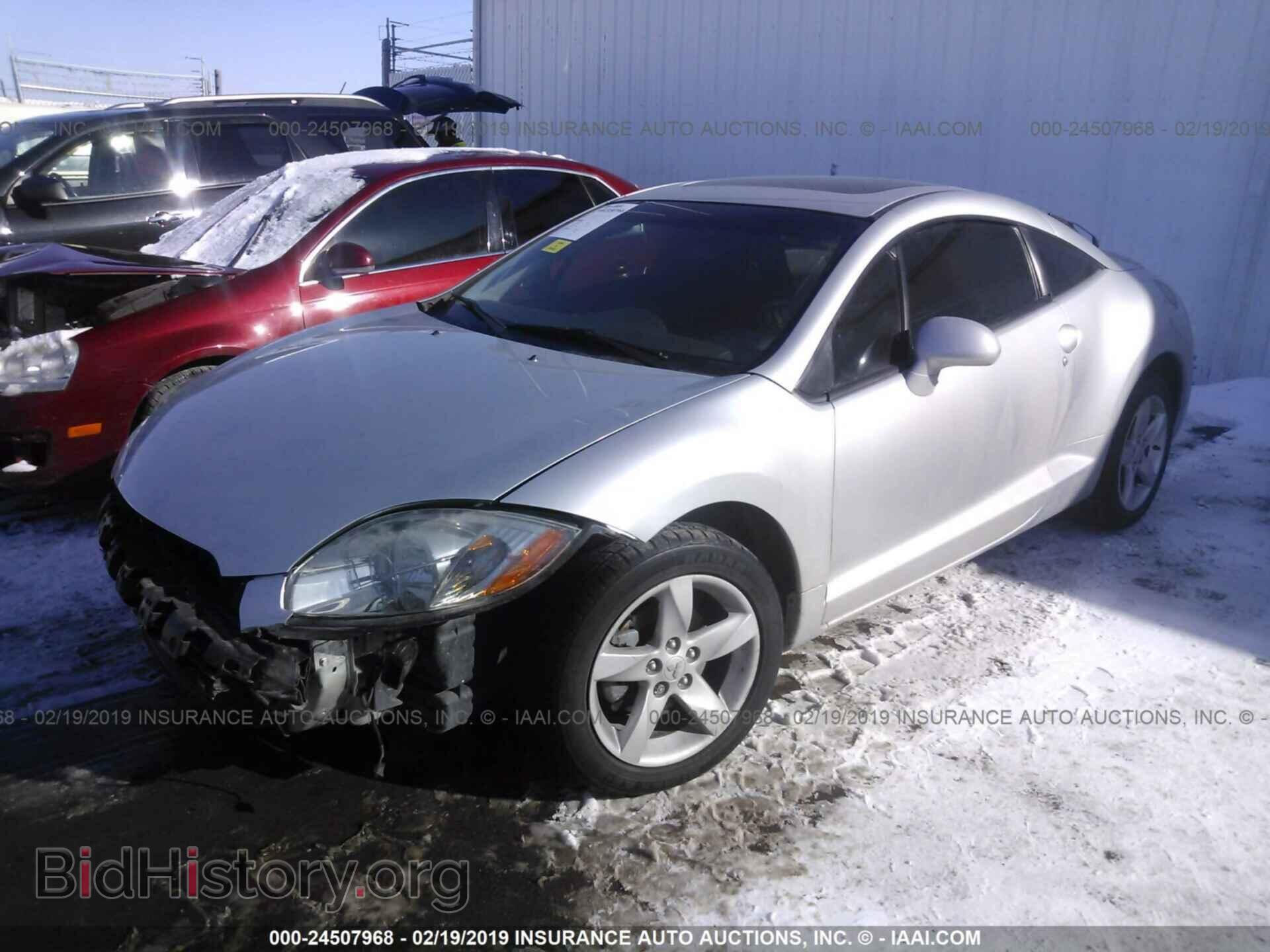 2007 MITSUBISHI ECLIPSE - VIN: 4A3AK24F57E038049 - Фото 2