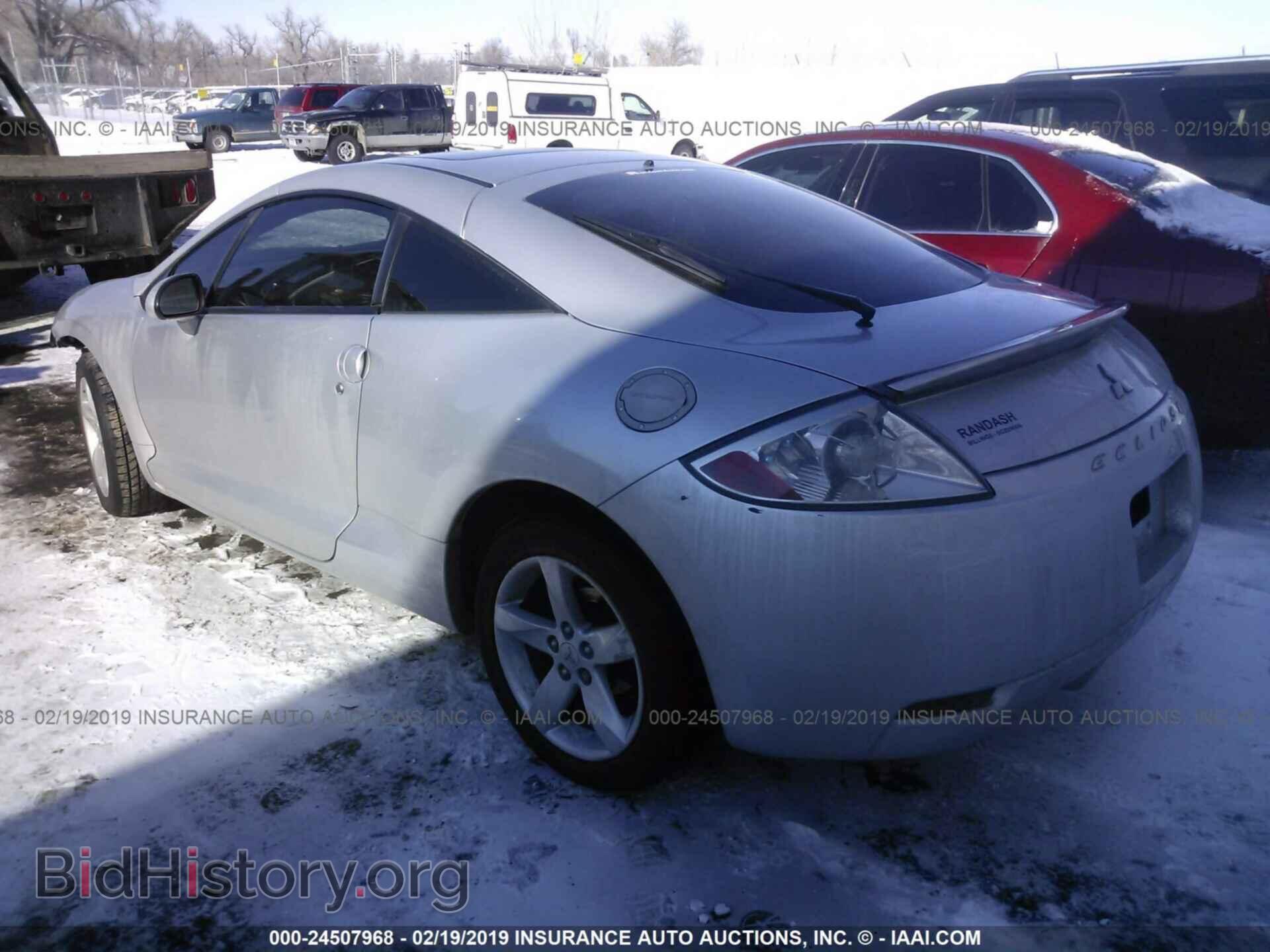2007 MITSUBISHI ECLIPSE - VIN: 4A3AK24F57E038049 - Фото 3