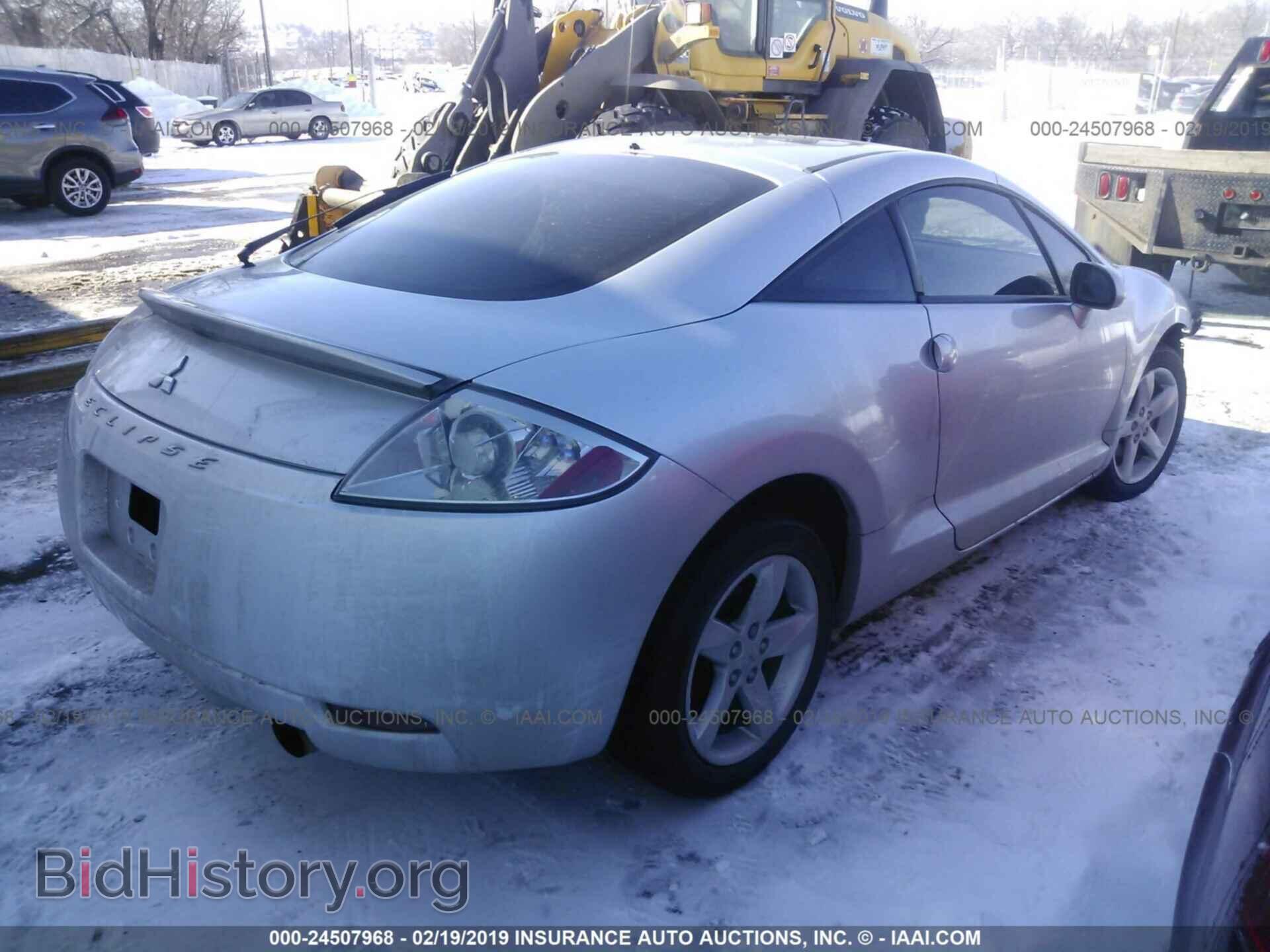 2007 MITSUBISHI ECLIPSE - VIN: 4A3AK24F57E038049 - Фото 4