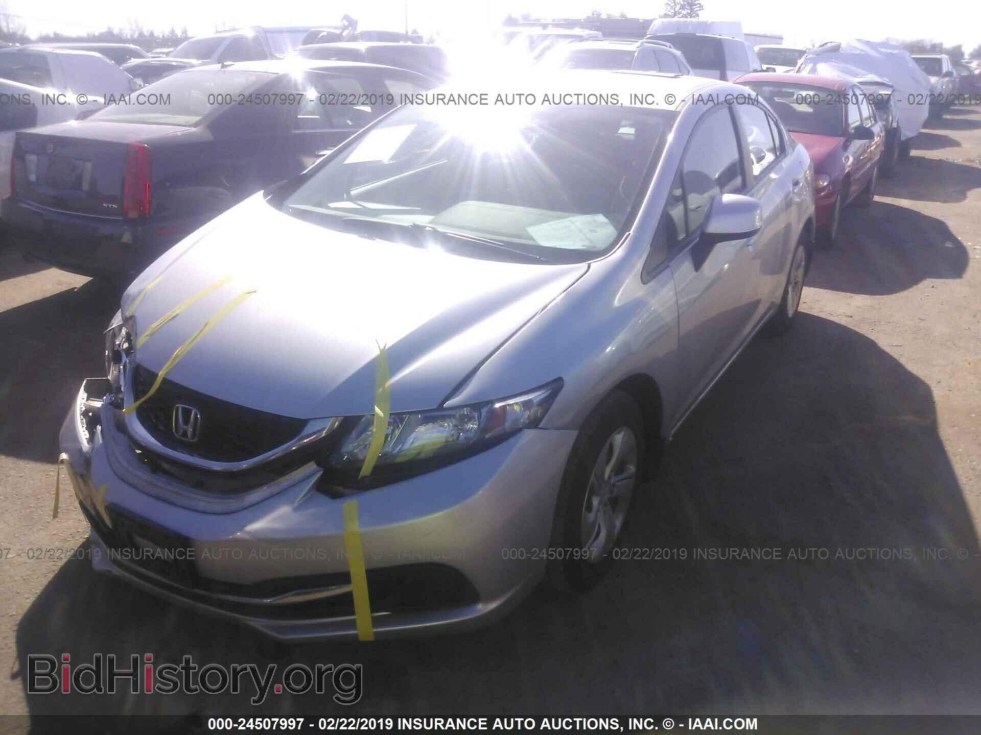 2013 HONDA CIVIC - VIN: 19XFB2F53DE051007 - Фото 2