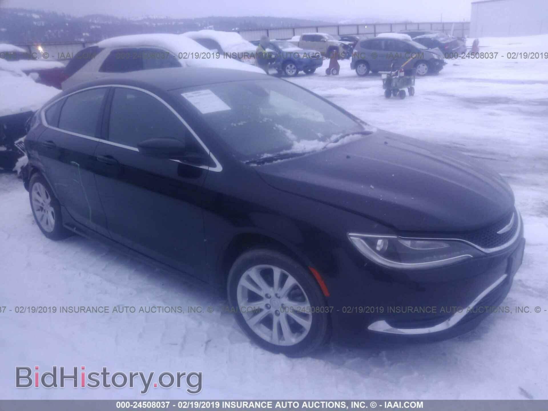 Photo 1C3CCCAB2FN657453 - CHRYSLER 200 2015
