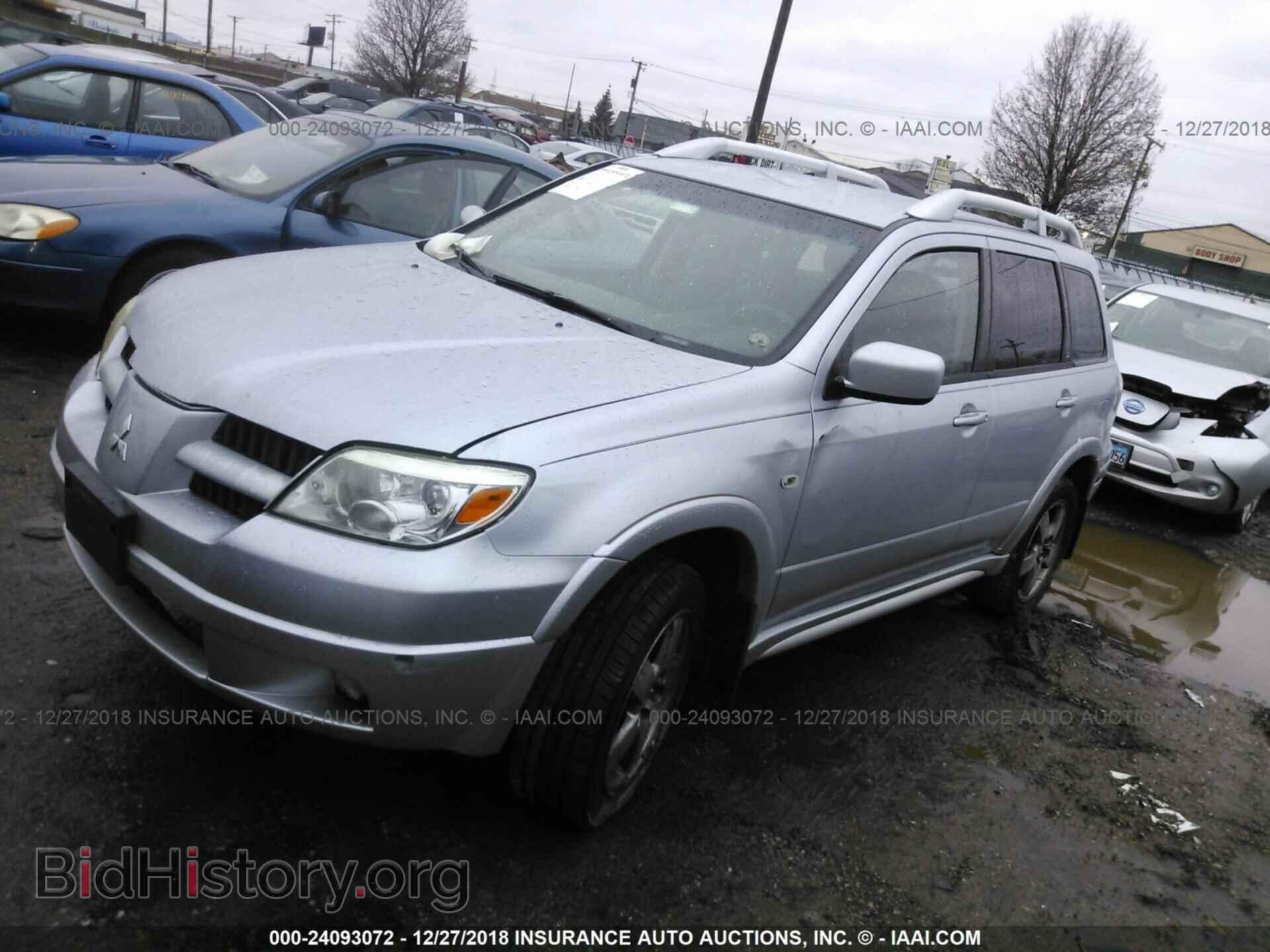 2006 MITSUBISHI OUTLANDER - VIN: JA4LZ41F76U006614 - Фото 2