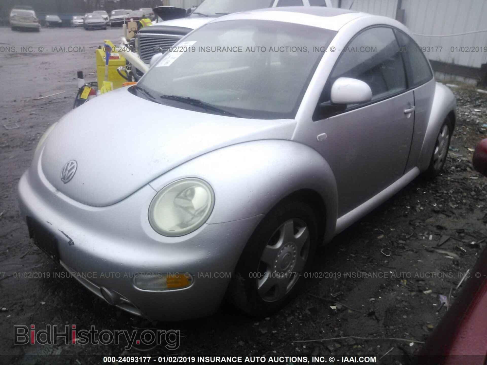 2000 VOLKSWAGEN NEW BEETLE - VIN: 3VWDD21C8YM461799 - Фото 2