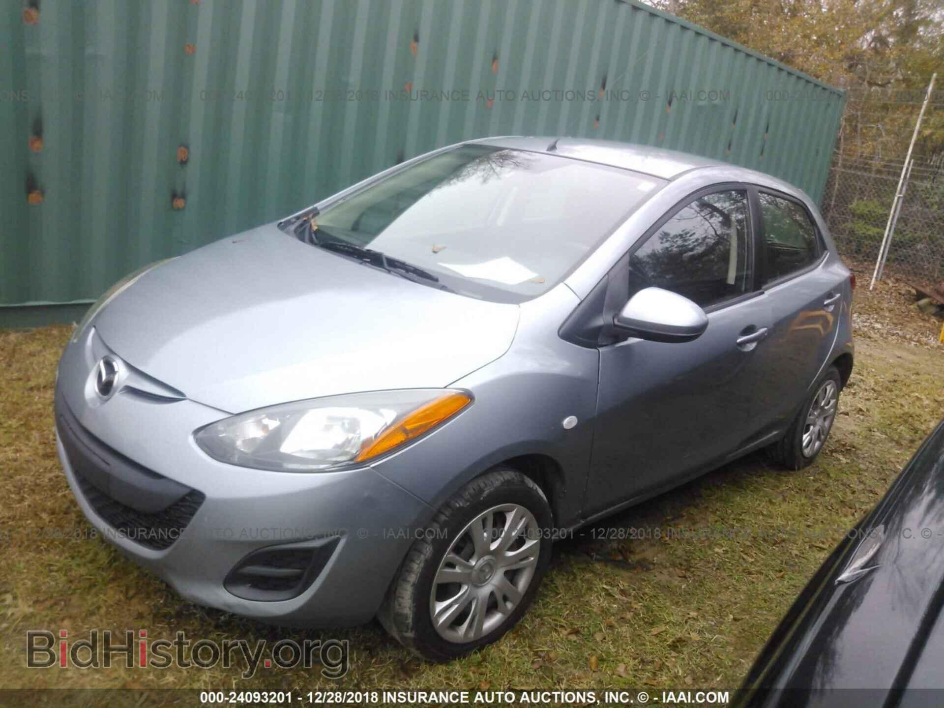 2013 MAZDA MAZDA2 - VIN: JM1DE1KY0D0170943 - Фото 2