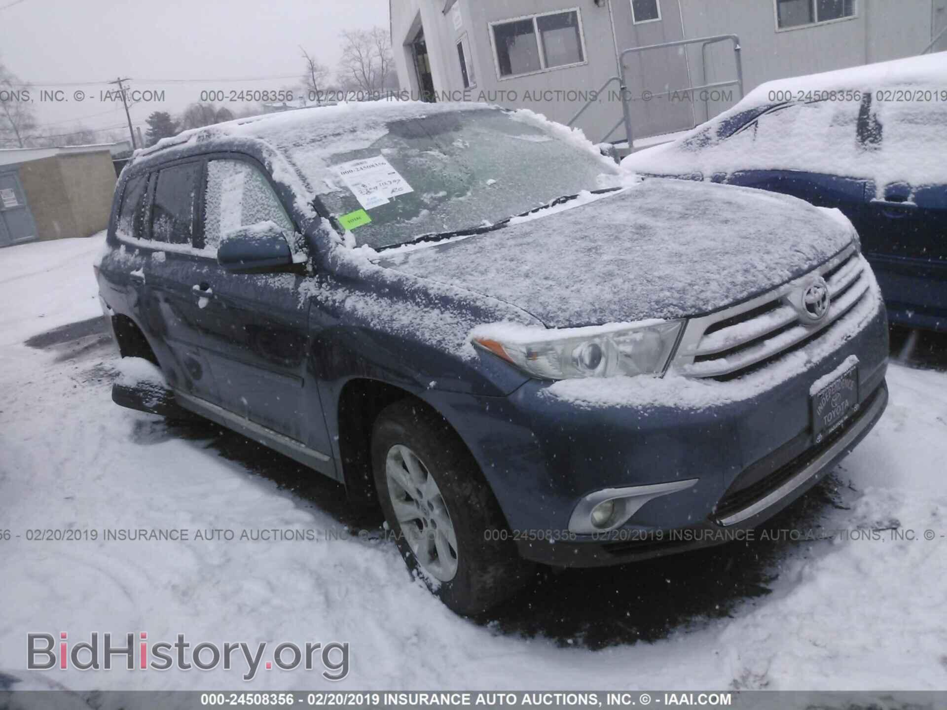 Фотография 5TDBK3EH8CS144559 - TOYOTA HIGHLANDER 2012