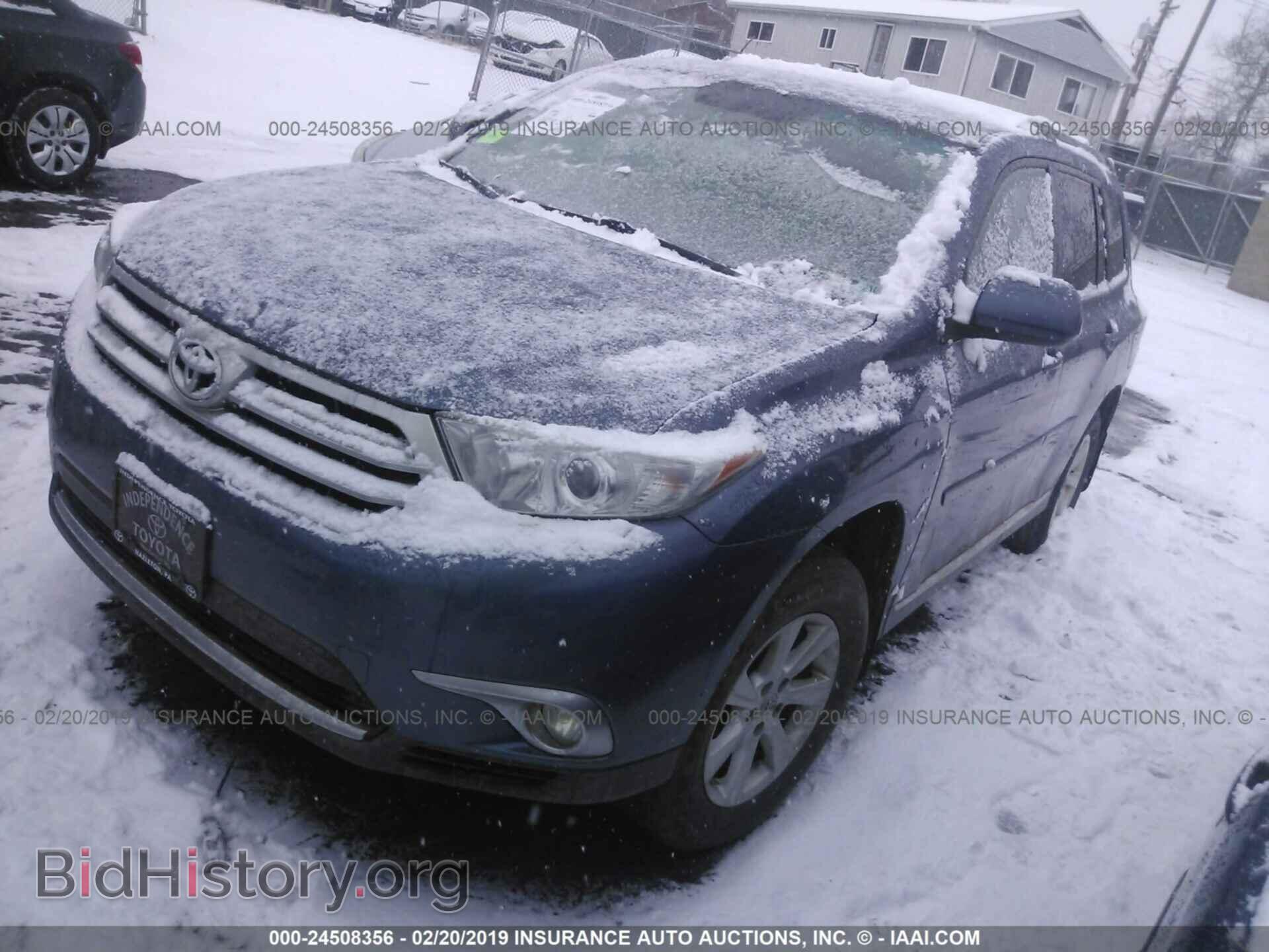 2012 TOYOTA HIGHLANDER - VIN: 5TDBK3EH8CS144559 - Фото 2