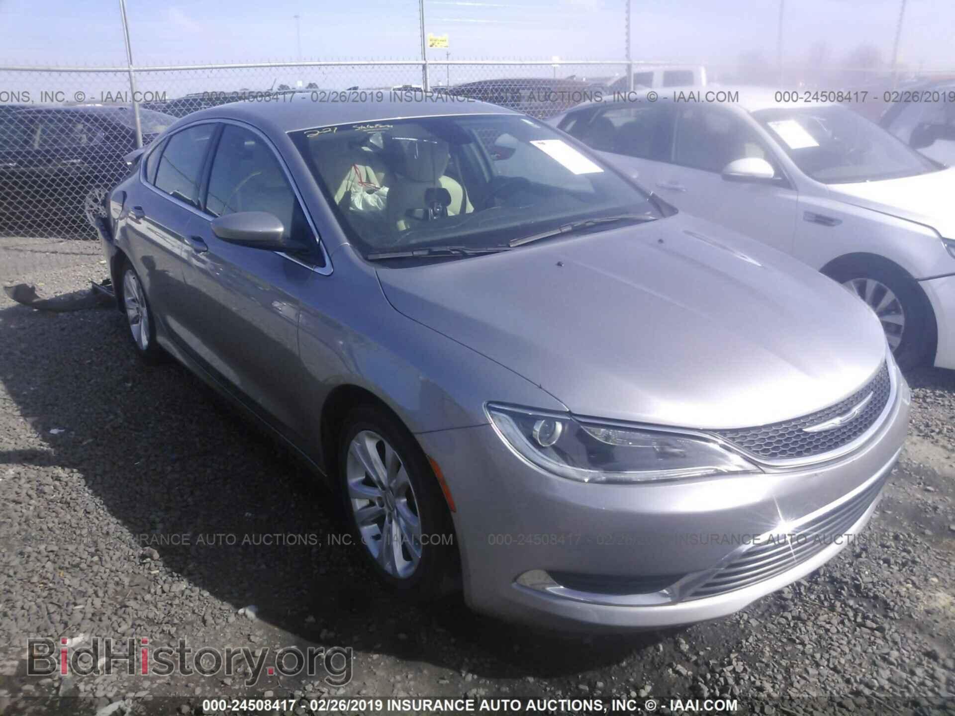 Photo 1C3CCCAB0GN141738 - CHRYSLER 200 2016