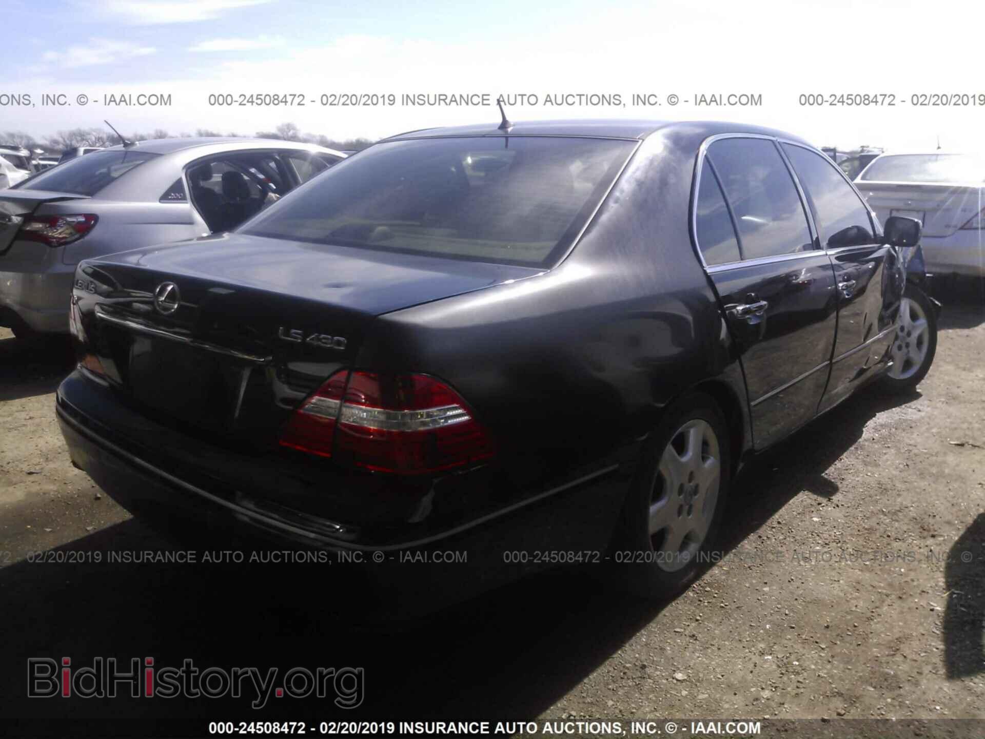 2005 LEXUS LS - VIN: JTHBN36F350177722 - Фото 4