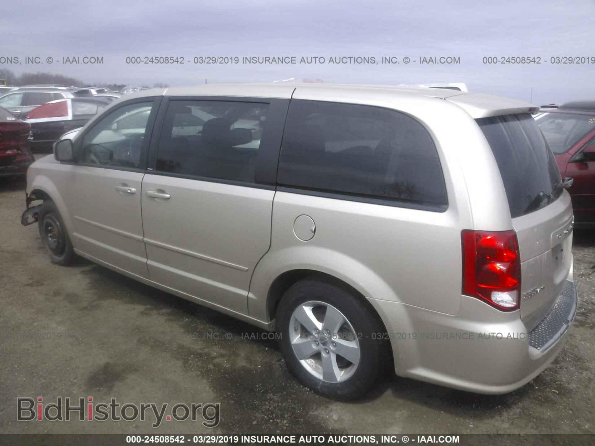 2013 DODGE GRAND CARAVAN - VIN: 2C4RDGBGXDR560960 - Фото 3