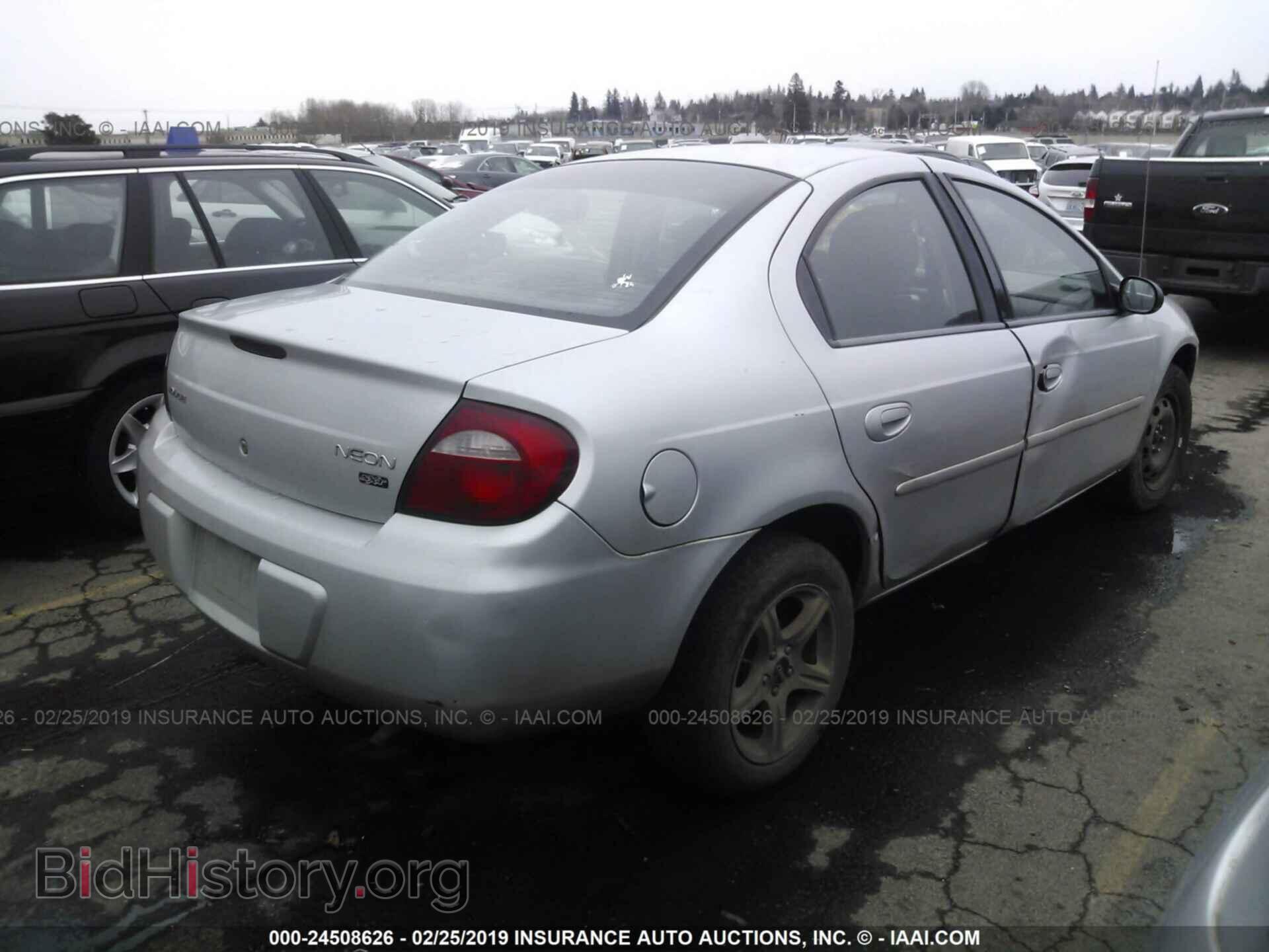 2005 DODGE NEON - VIN: 1B3ES56C55D276528 - Фото 4