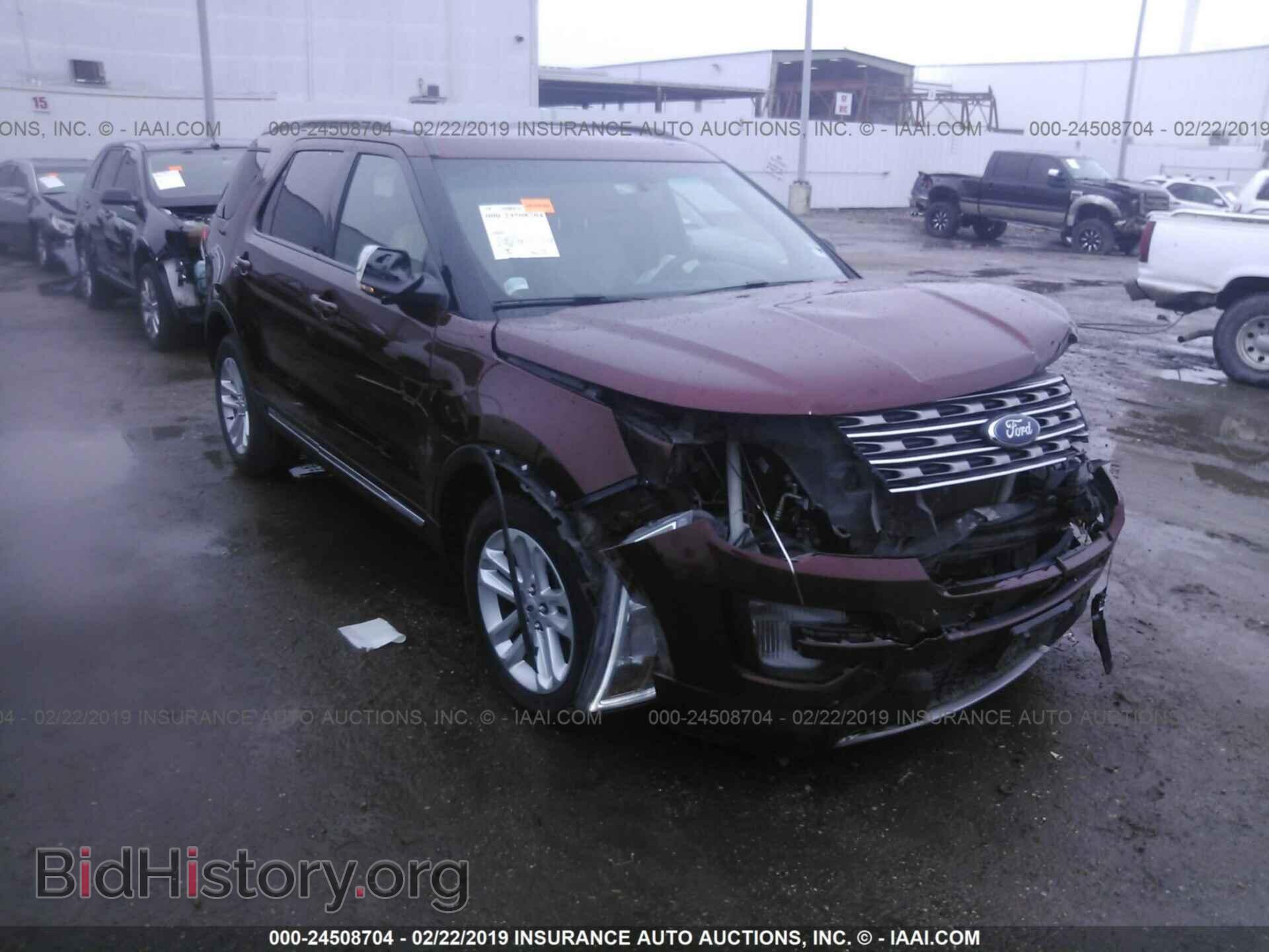 Фотография 1FM5K7D87GGC71188 - FORD EXPLORER 2016
