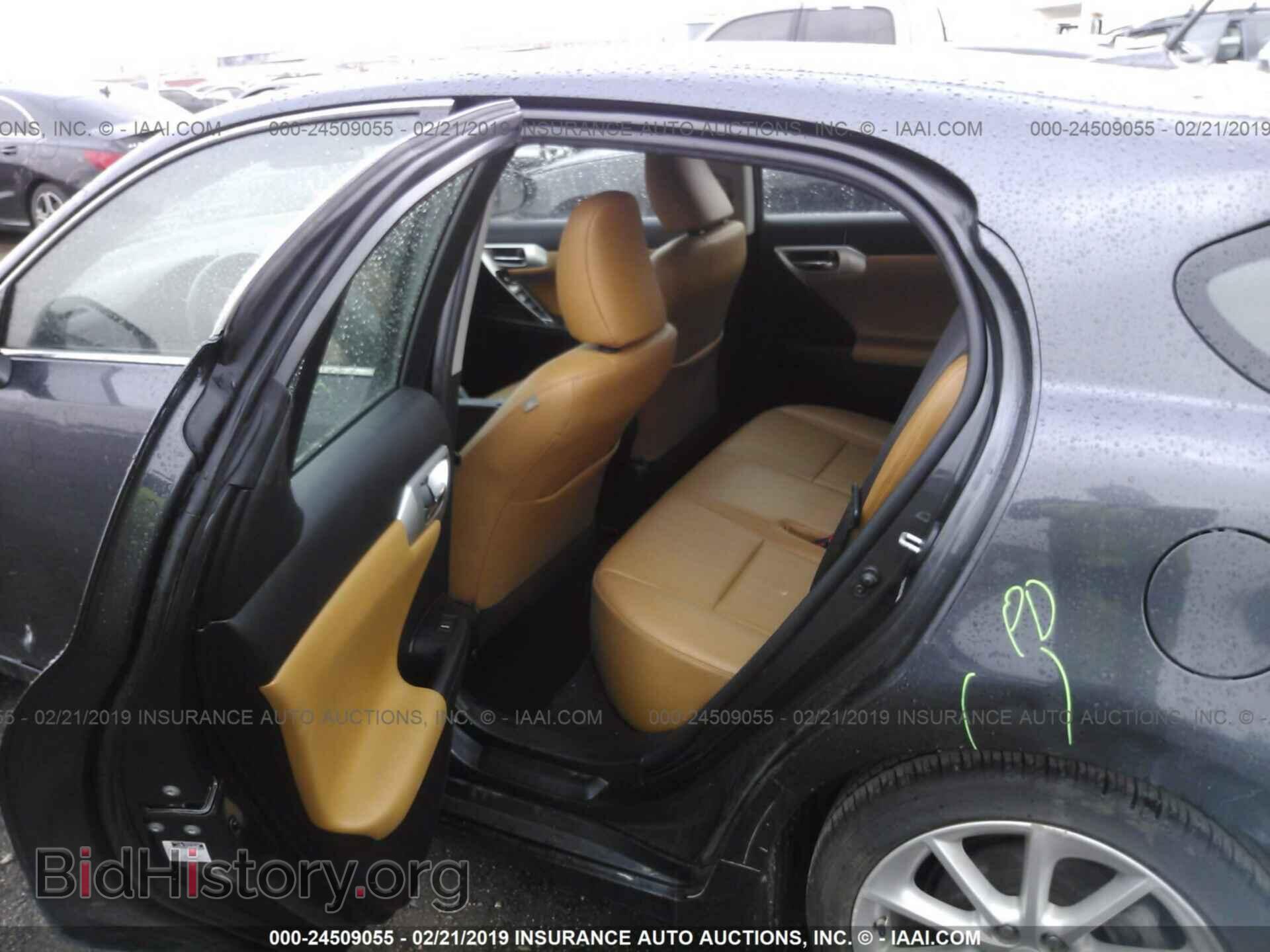 2011 LEXUS CT - VIN: JTHKD5BH4B2016009 - Фото 8