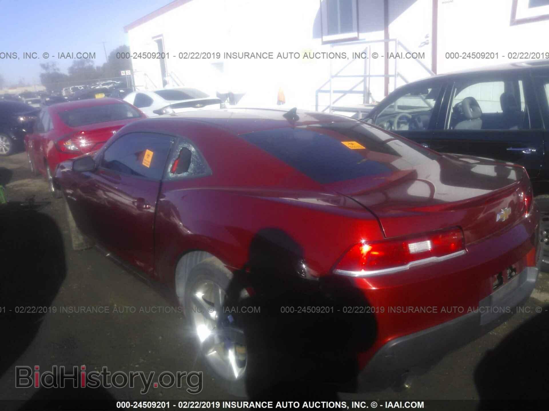 2014 CHEVROLET CAMARO - VIN: 2G1FB1E33E9282217 - Фото 3