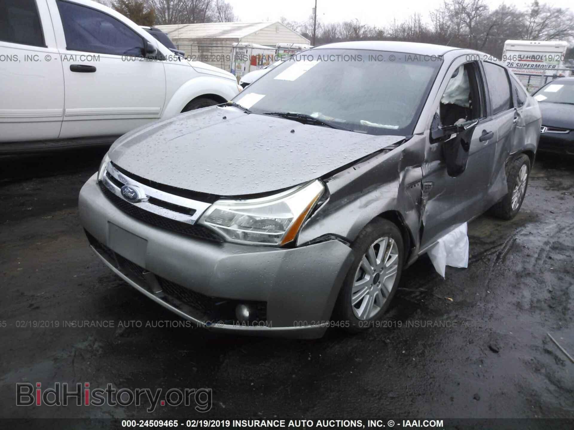 2008 FORD FOCUS - VIN: 1FAHP35N28W299803 - Фото 2