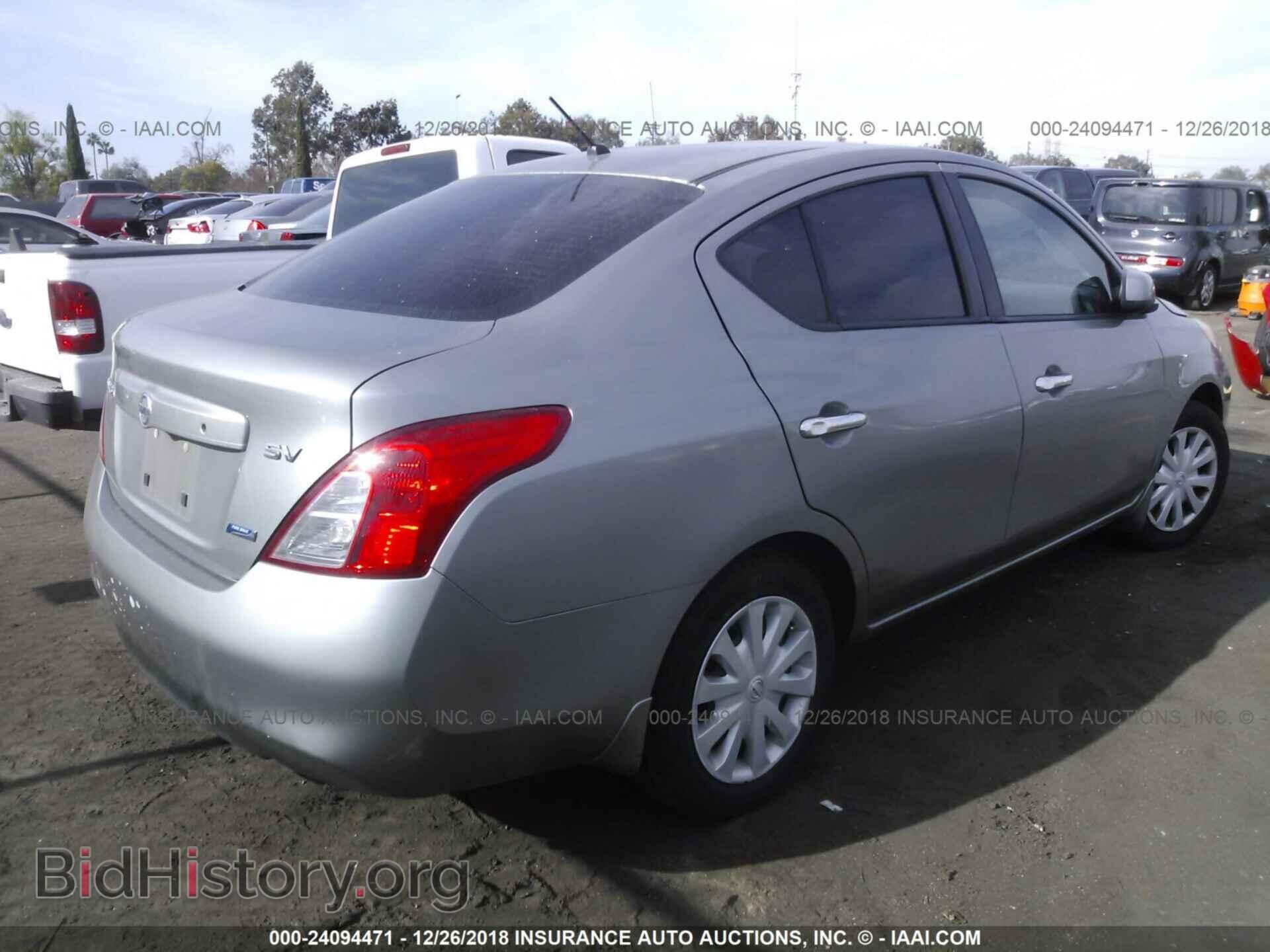 2012 NISSAN VERSA - VIN: 3N1CN7AP4CL921408 - Фото 4