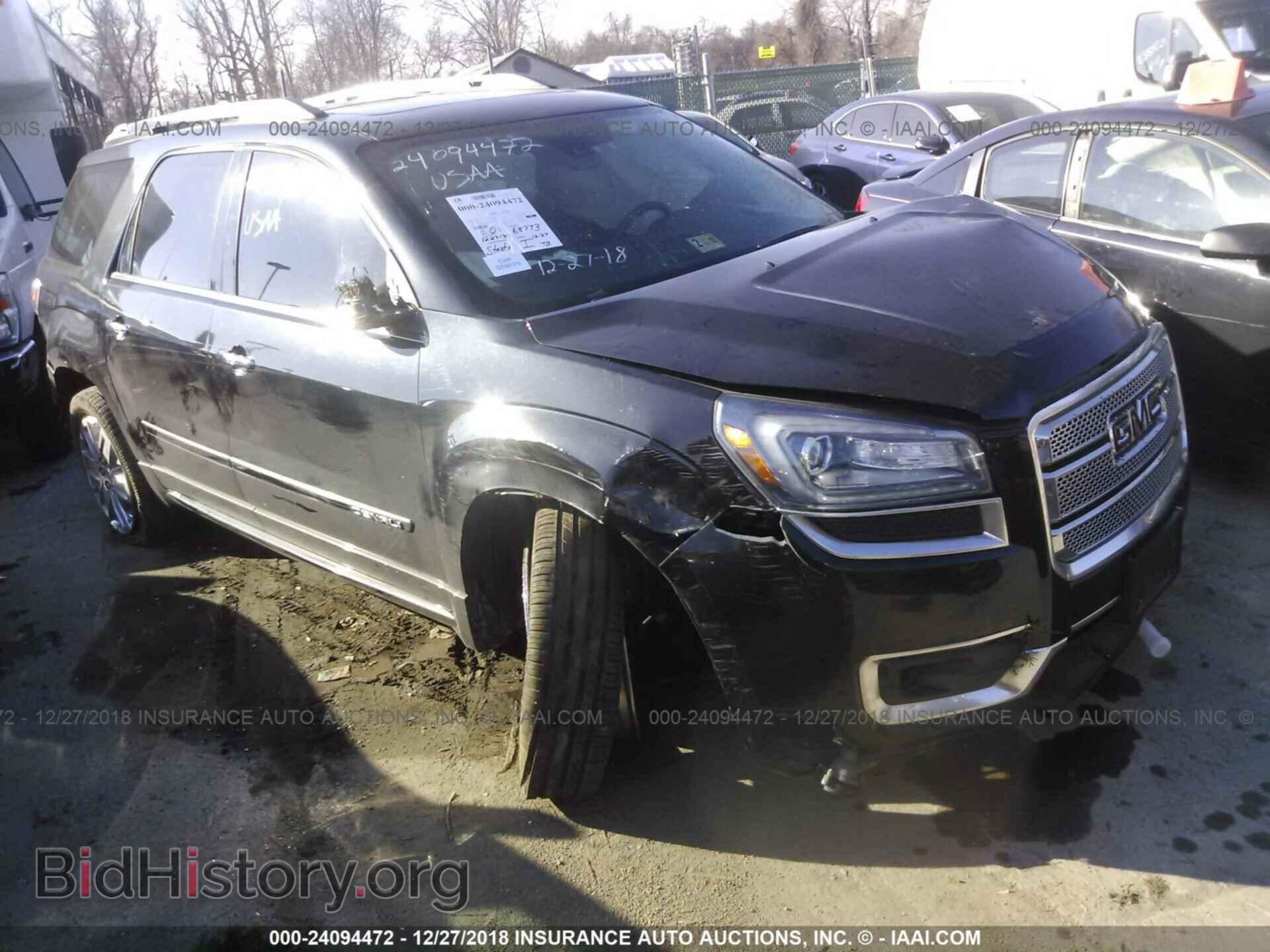 Фотография 1GKKRTKD1EJ258422 - GMC ACADIA 2014