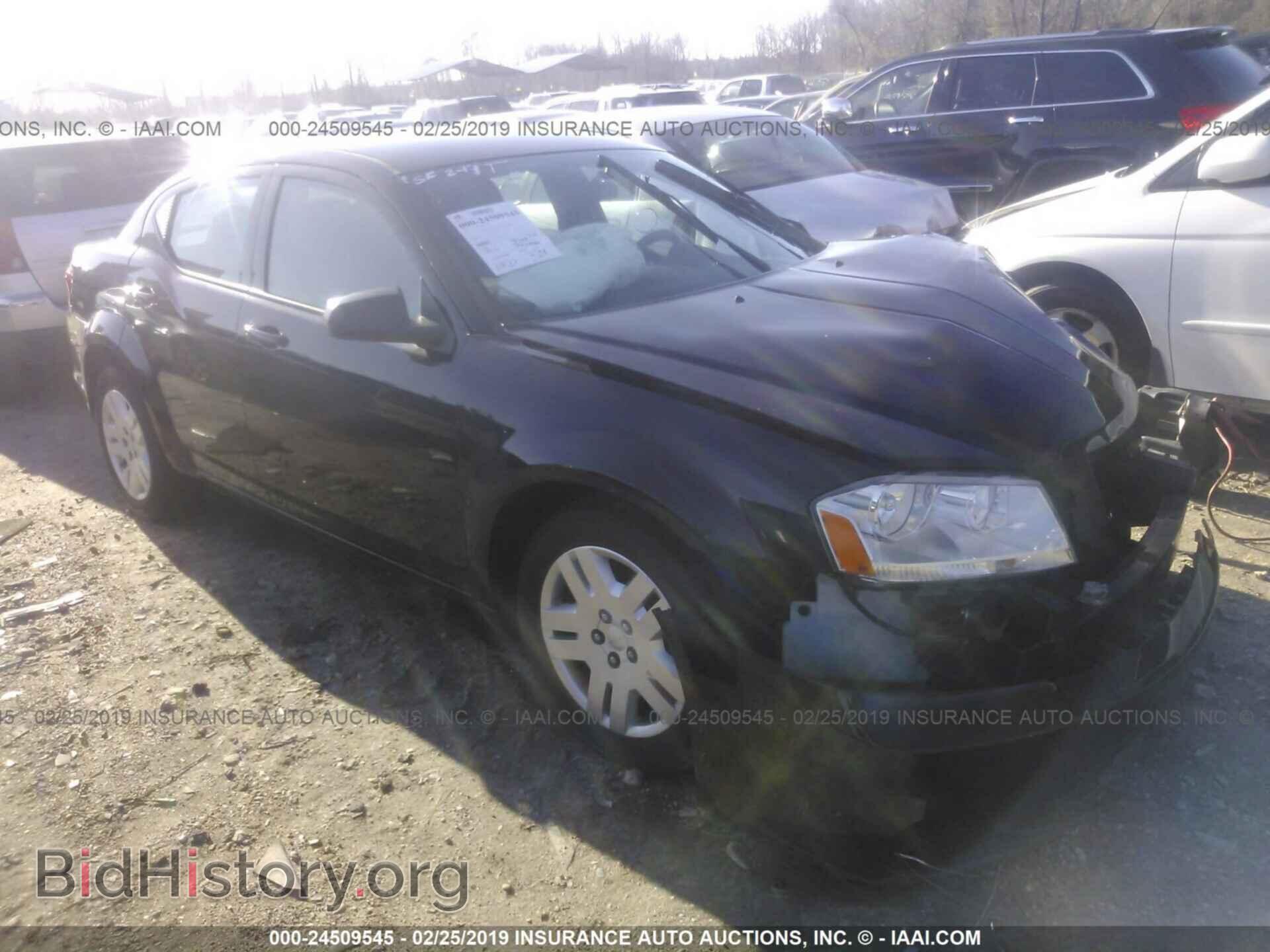 Photo 1C3CDZAB9CN168382 - DODGE AVENGER 2012