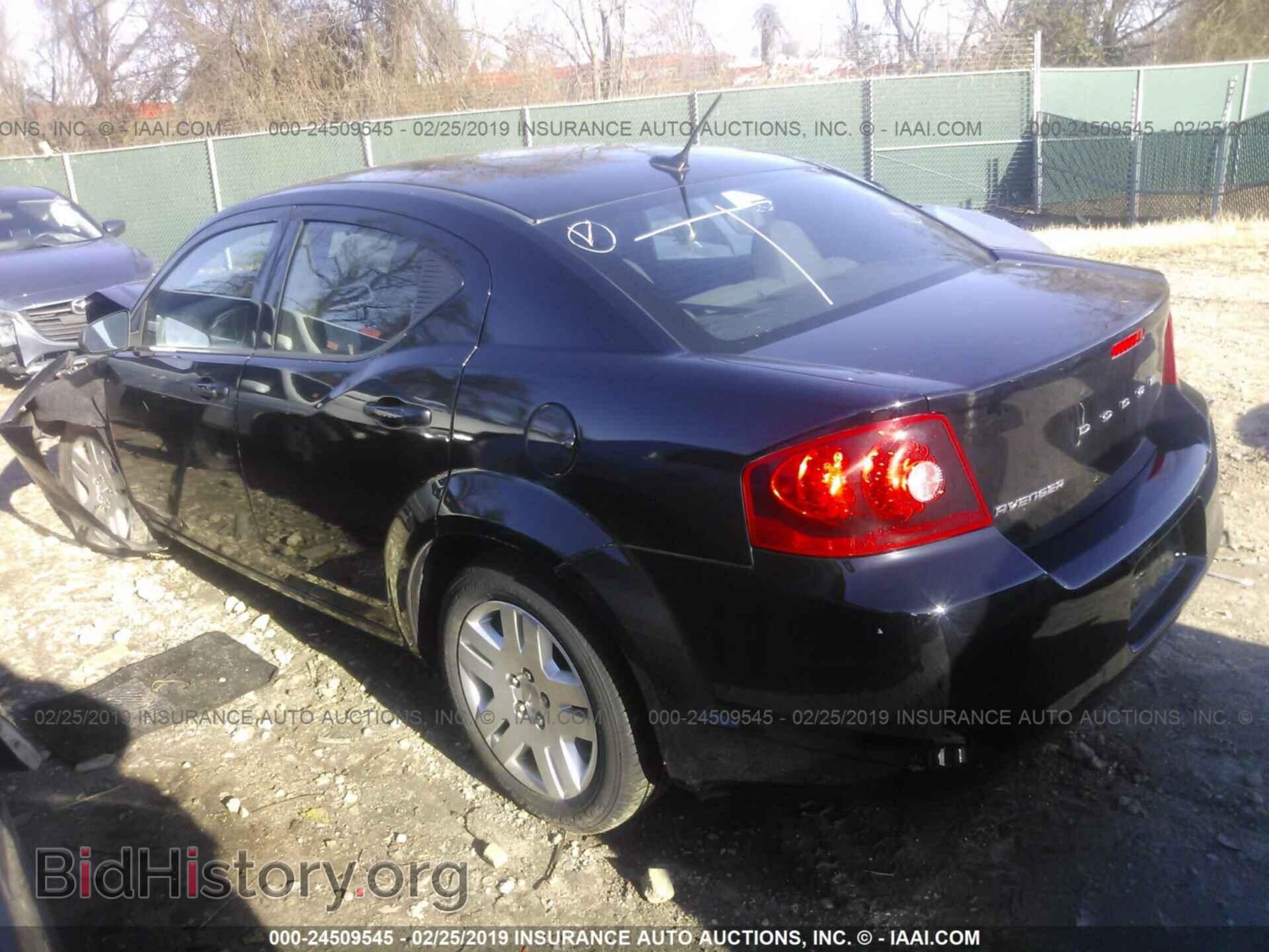 2012 DODGE AVENGER - VIN: 1C3CDZAB9CN168382 - Фото 3