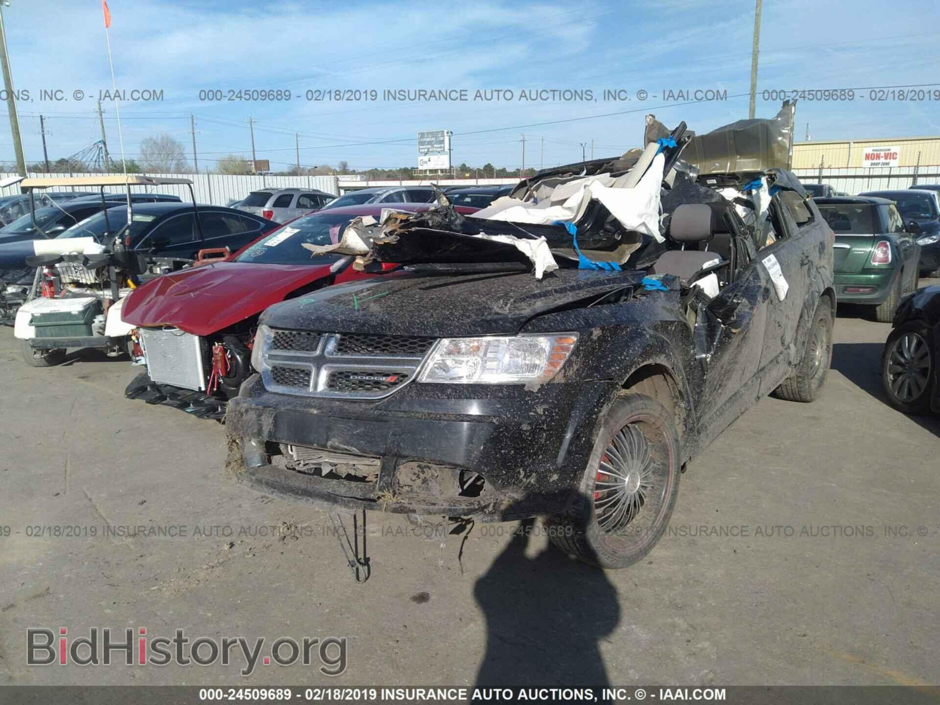 2015 DODGE JOURNEY - VIN: 3C4PDCAB8FT596099 - Фото 2
