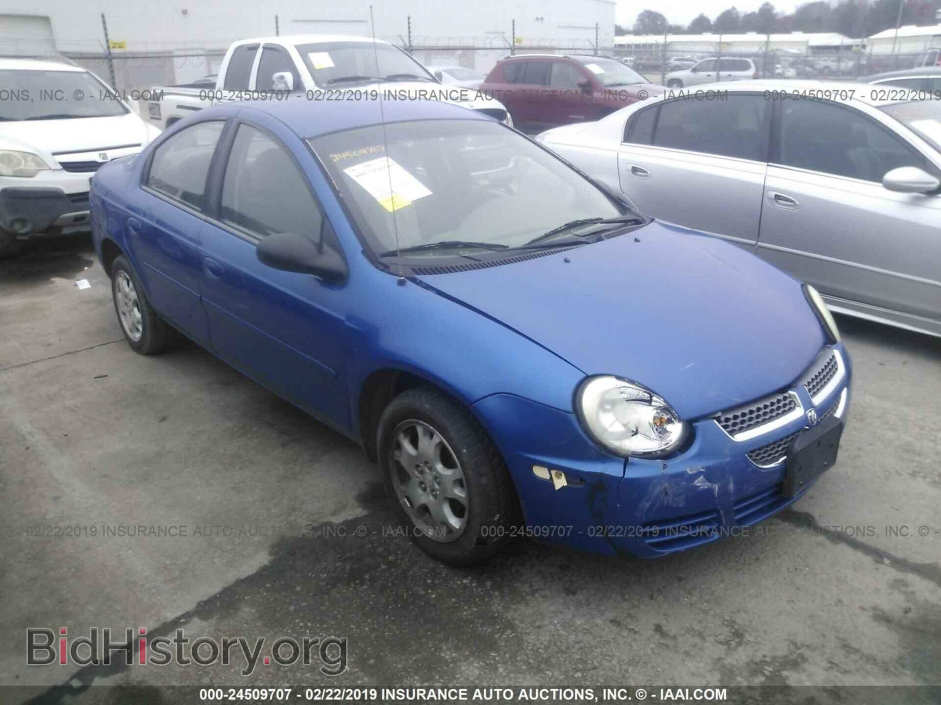 Photo 1B3ES56C45D130217 - DODGE NEON 2005