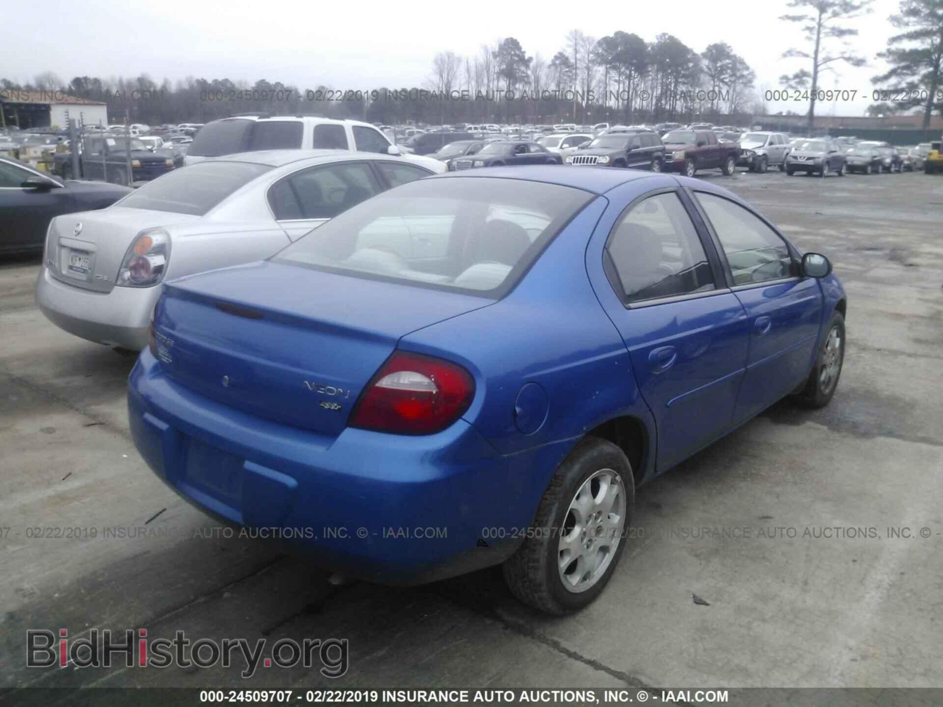 2005 DODGE NEON - VIN: 1B3ES56C45D130217 - Фото 4