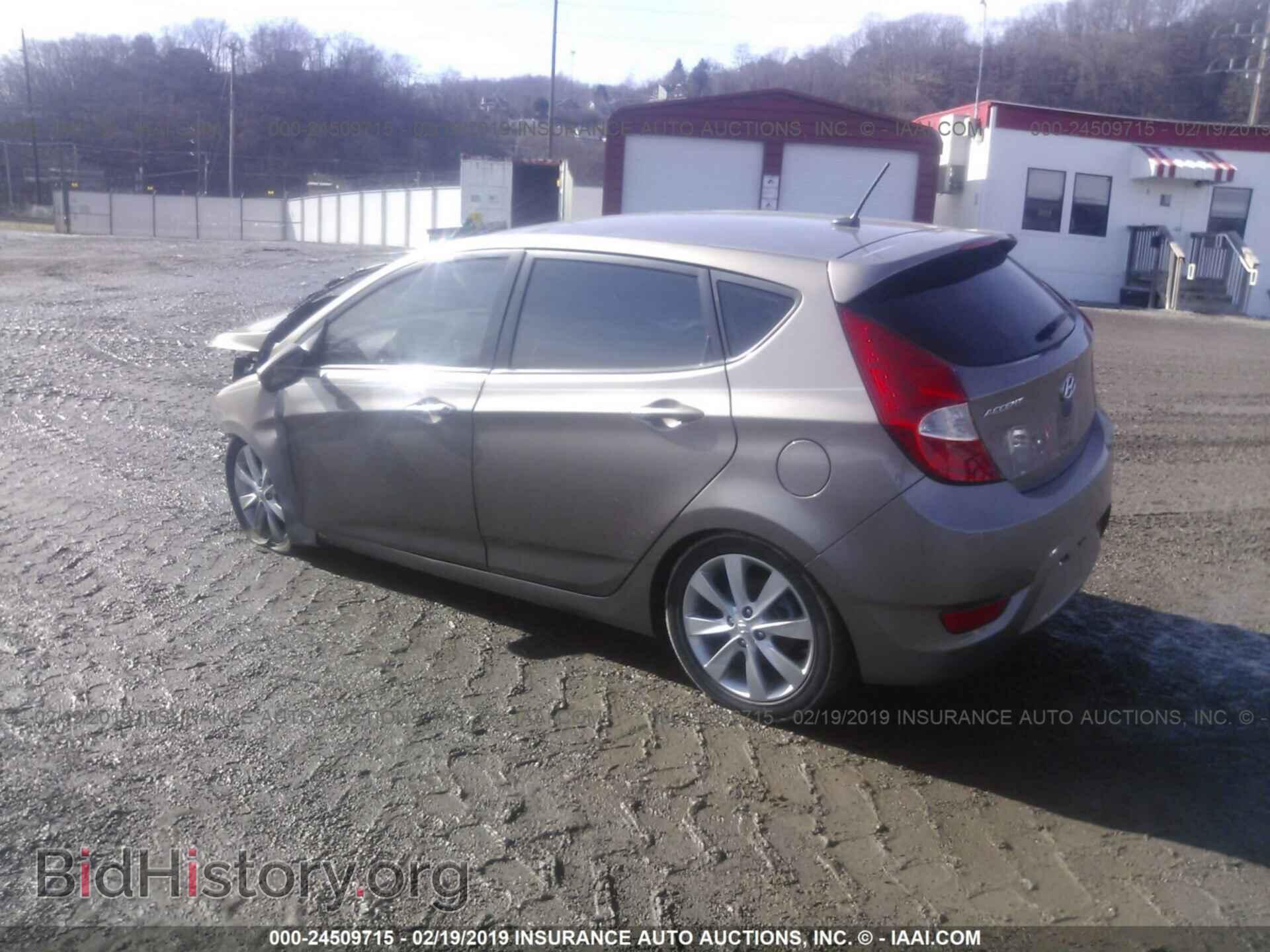 2014 HYUNDAI ACCENT - VIN: KMHCU5AE4EU170561 - Фото 3