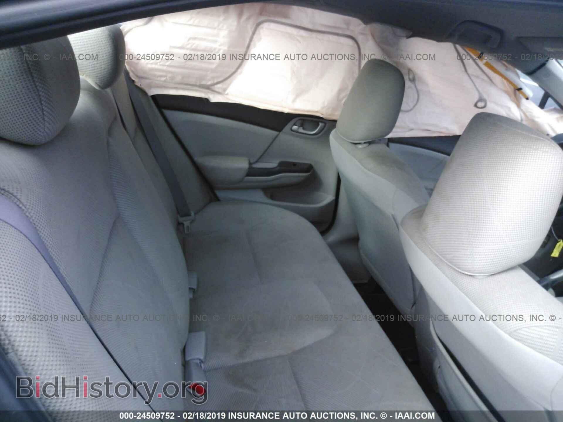 2012 HONDA CIVIC - VIN: 2HGFB2E50CH506465 - Фото 8