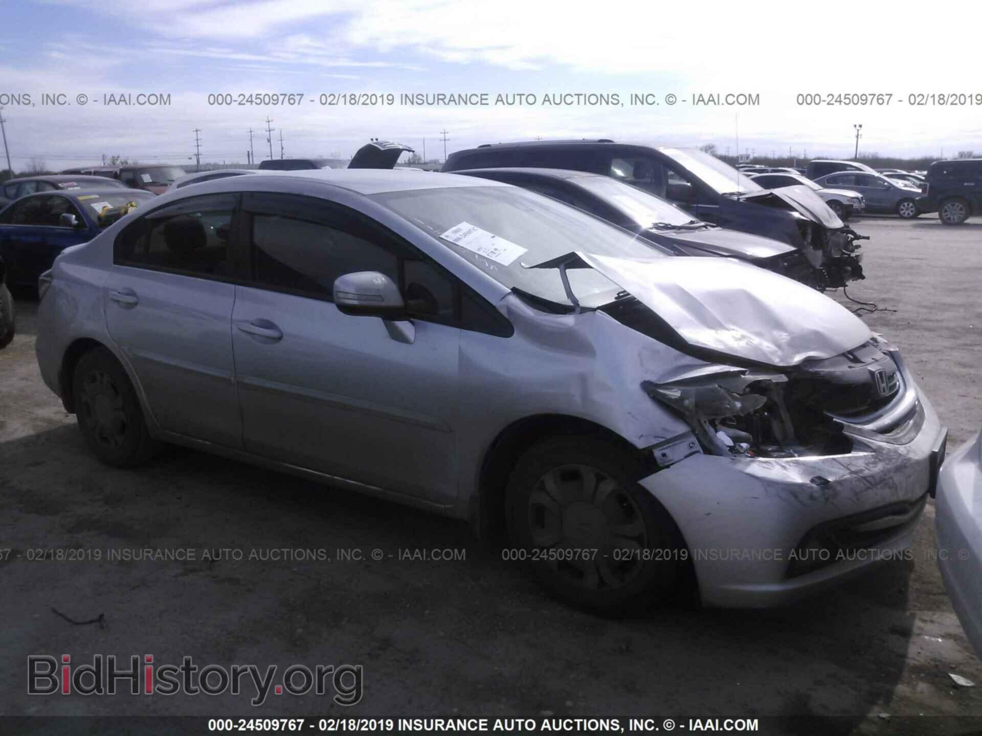Фотография 19XFB4F39DE001738 - HONDA CIVIC 2013