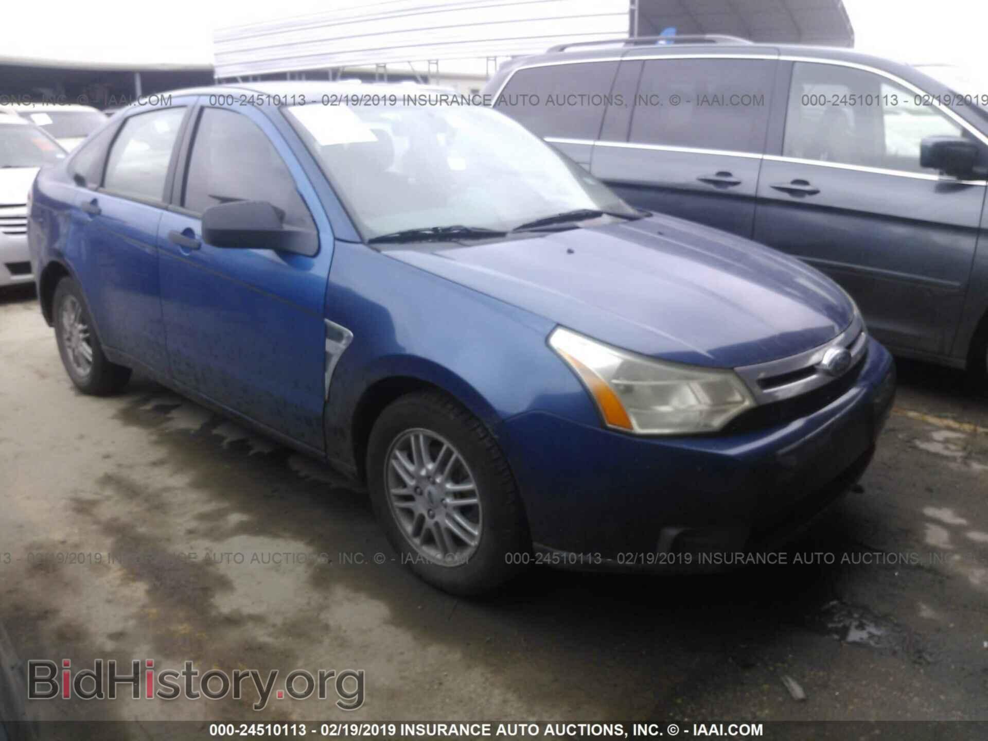 Фотография 1FAHP35N28W191925 - FORD FOCUS 2008