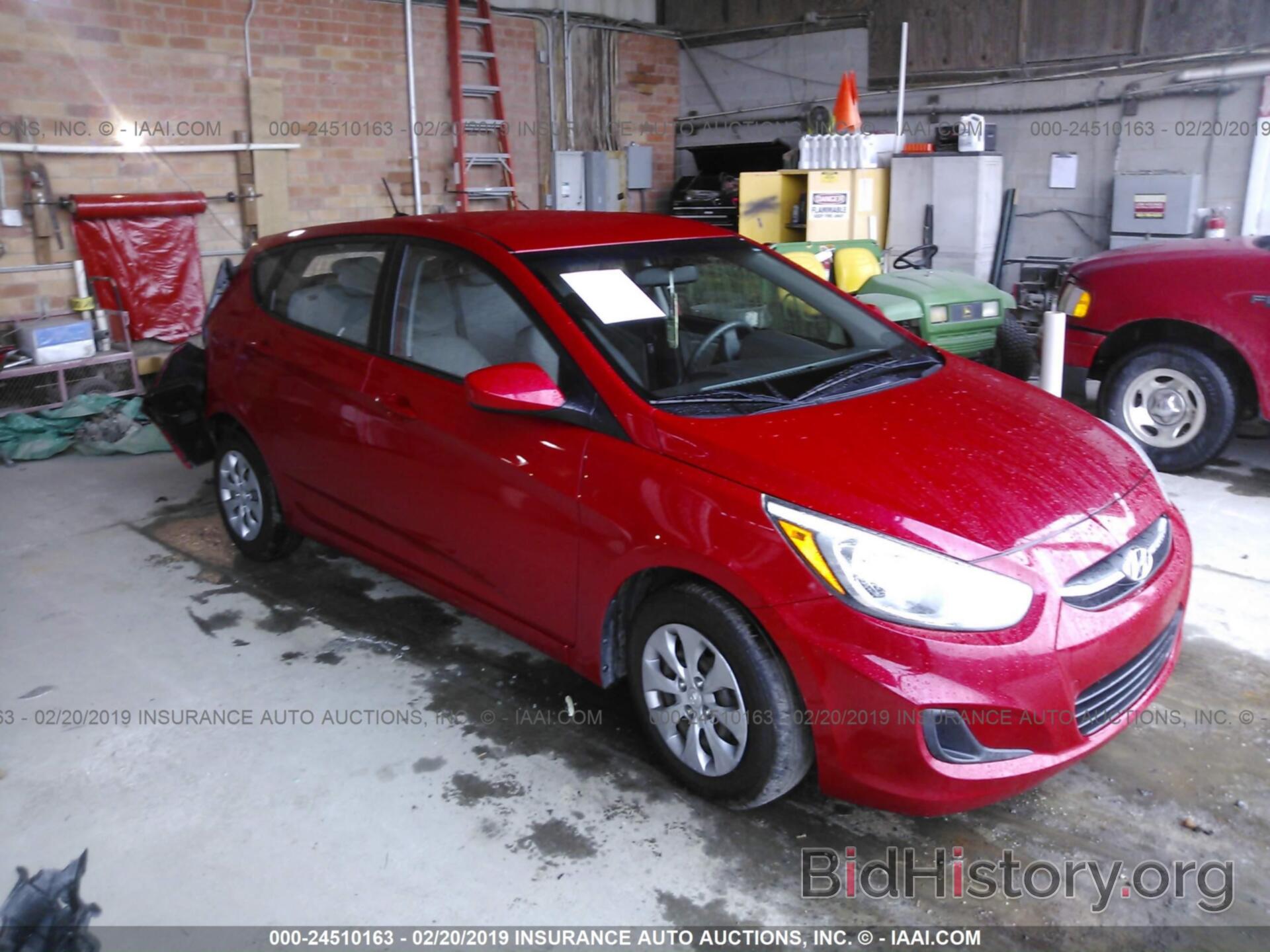 Photo KMHCT5AE5FU207492 - HYUNDAI ACCENT 2015